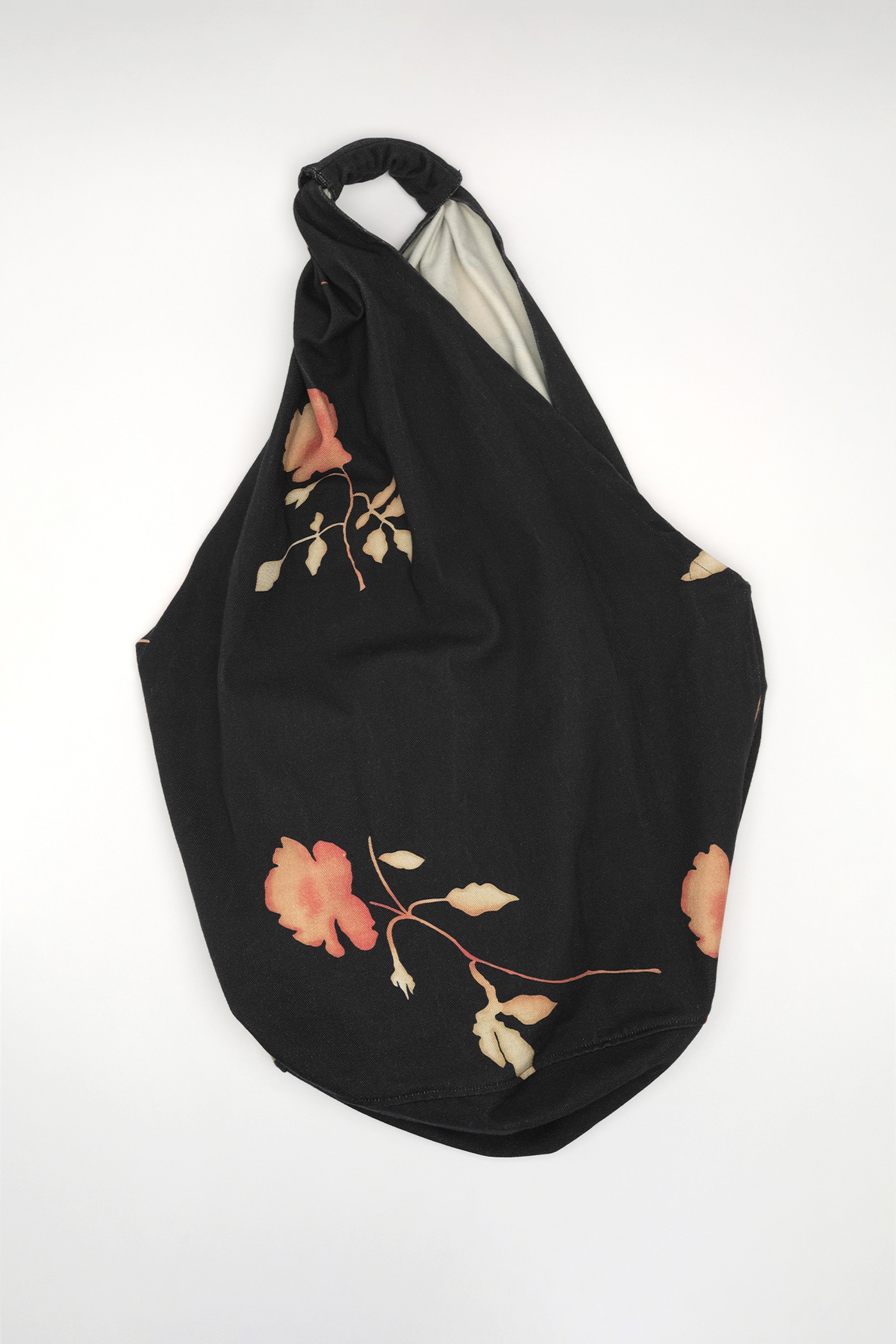 Our Legacy Drip Bag Nocturnal Flower Printed Denim | REVERSIBLE
