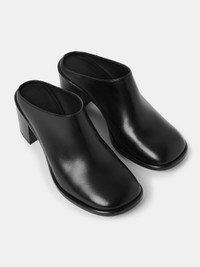 STUDIO NICHOLSON TATE SHOE ミュール Jackson Shoe in Black | Derby Shoe | Studio Nicholson