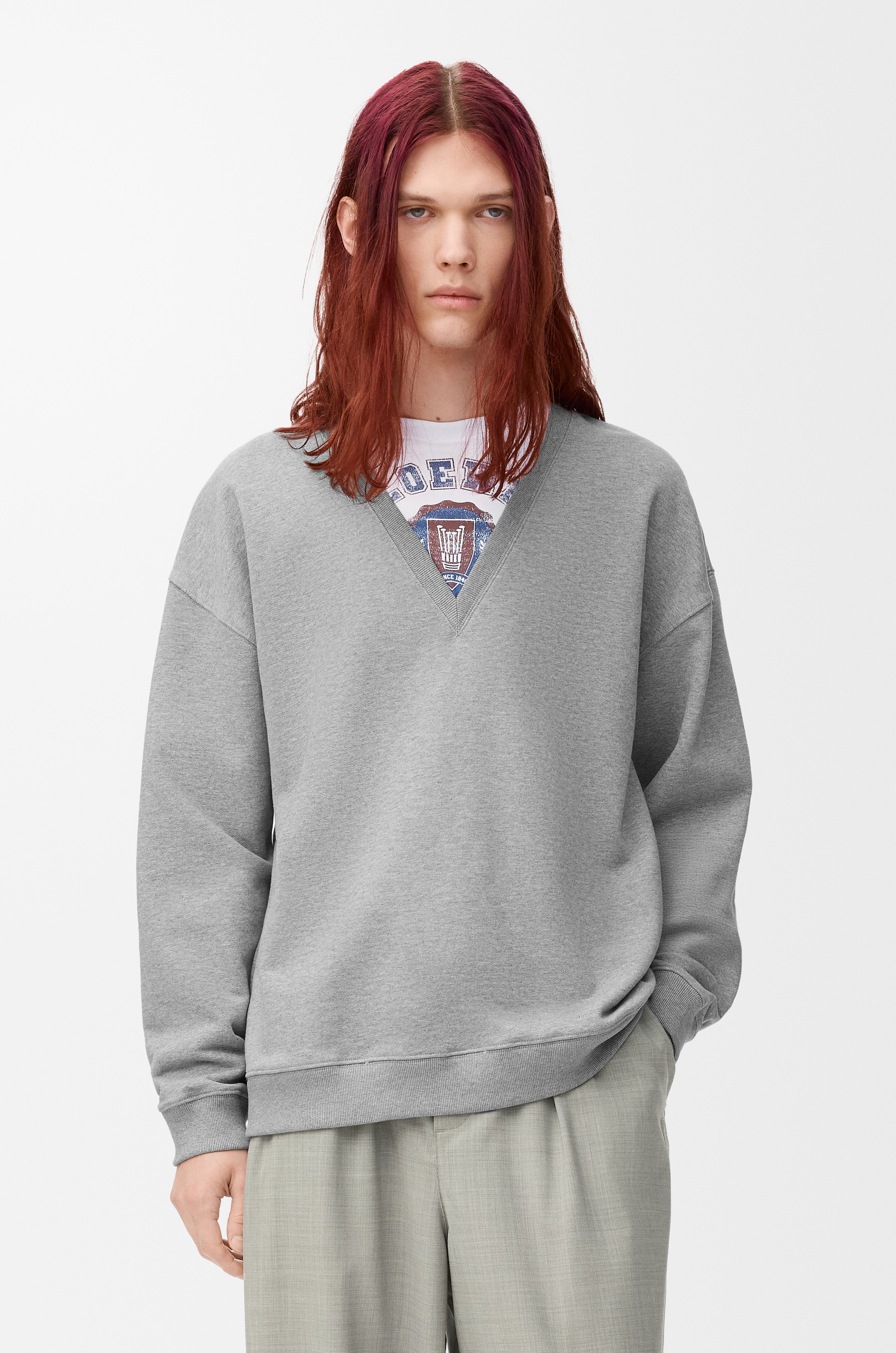 Sweatshirt in cotton - 3