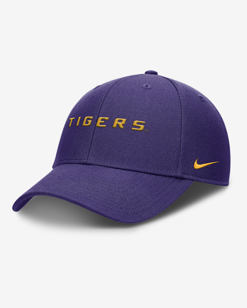 LSU On-Field Rise Gameday Men's Nike Dri-FIT College Trucker Adjustable Hat 1