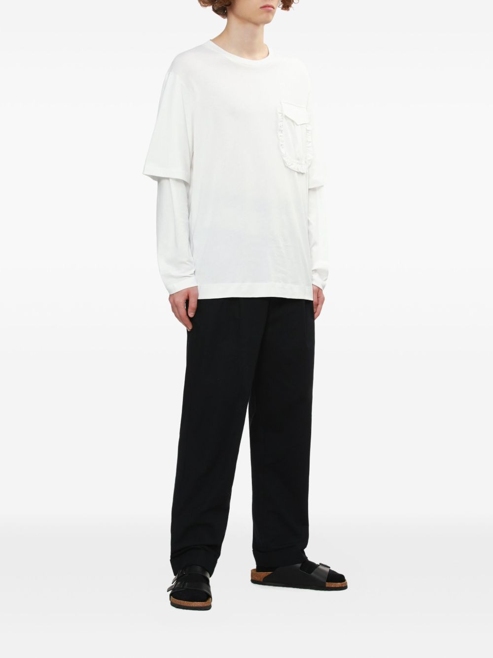 cotton long-sleeve T-shirt - 2