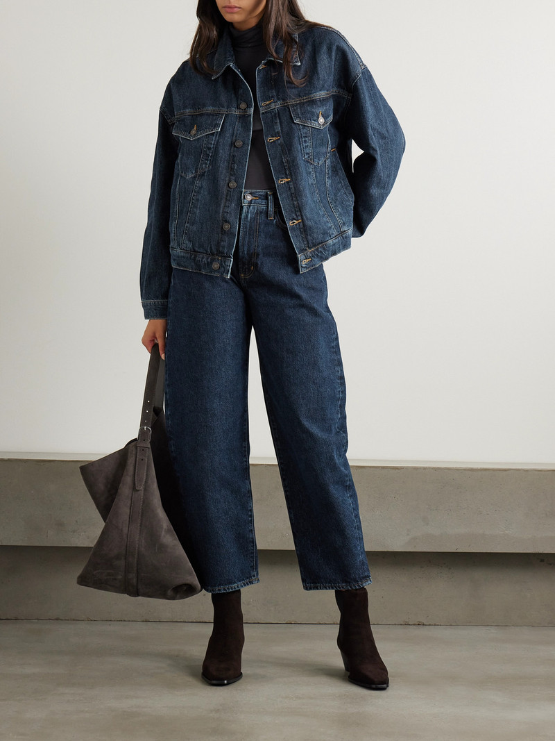 AGOLDE Dalton denim 재킷 어두운 데님 outlook