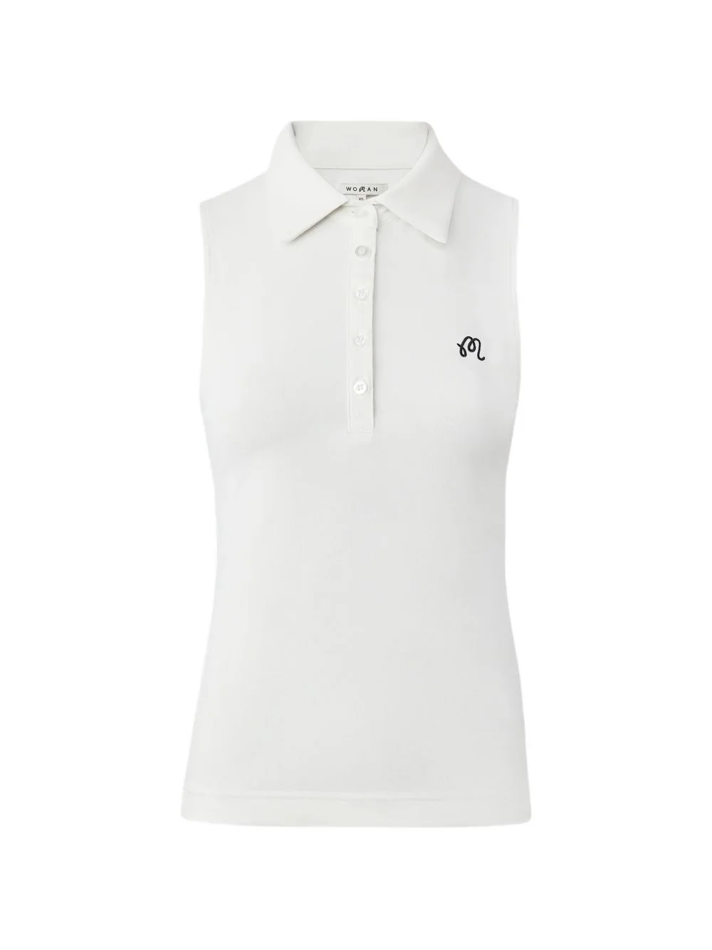 Claudia sleeveless polo shirt - 1
