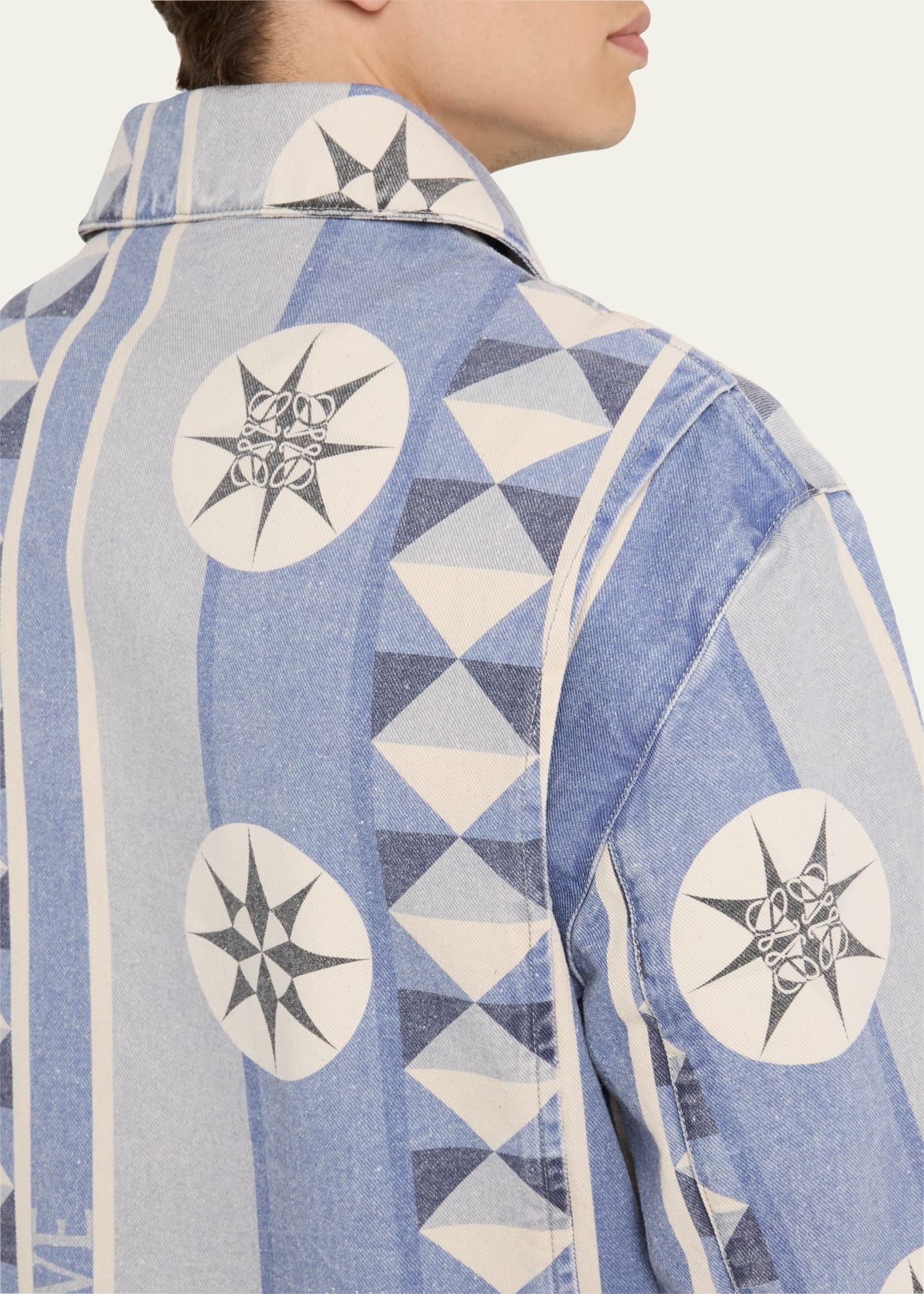 Men's Compass Denim Full-Zip Blouson - 5