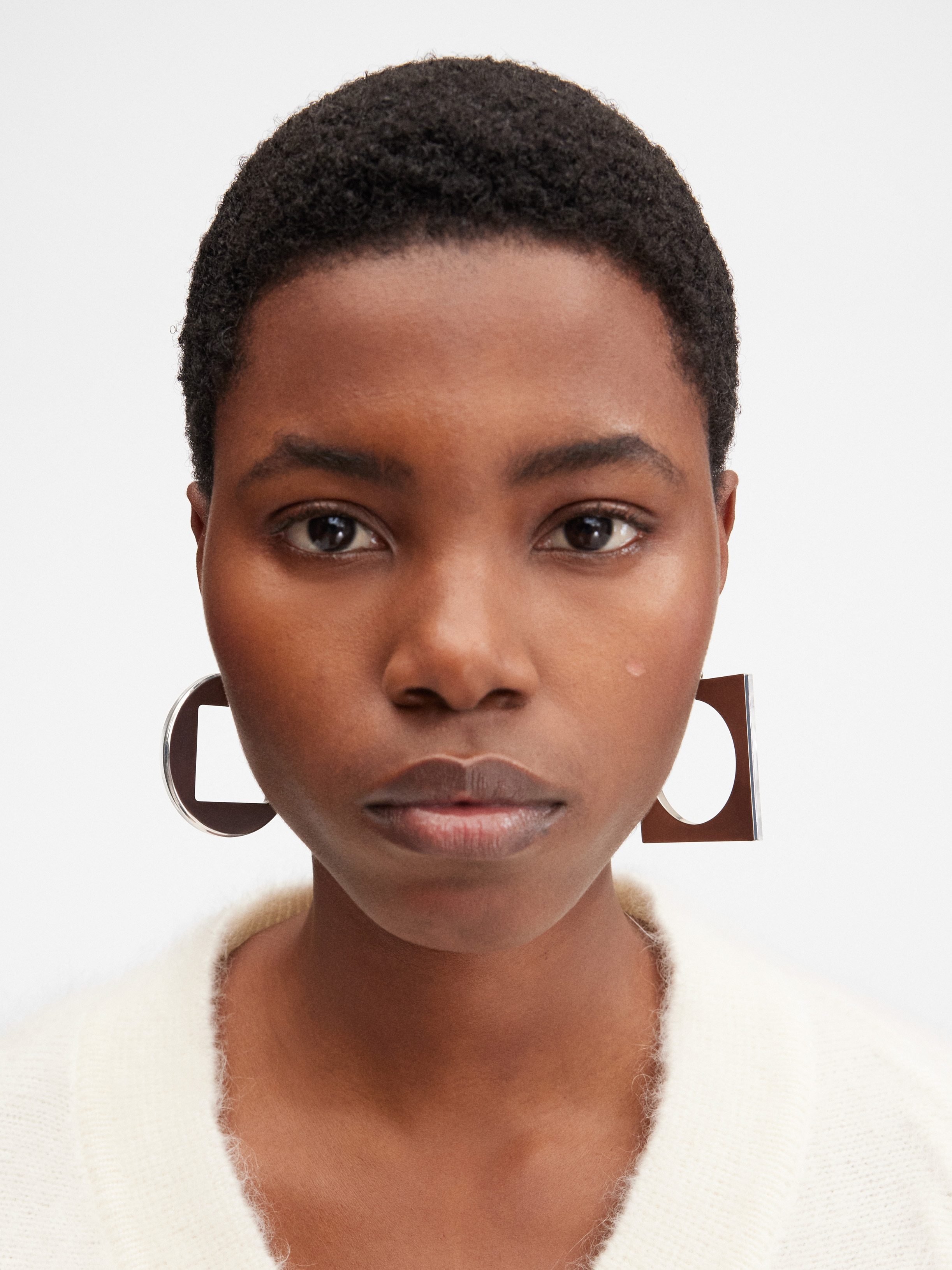 The Rond Carré hoops earrings - 3