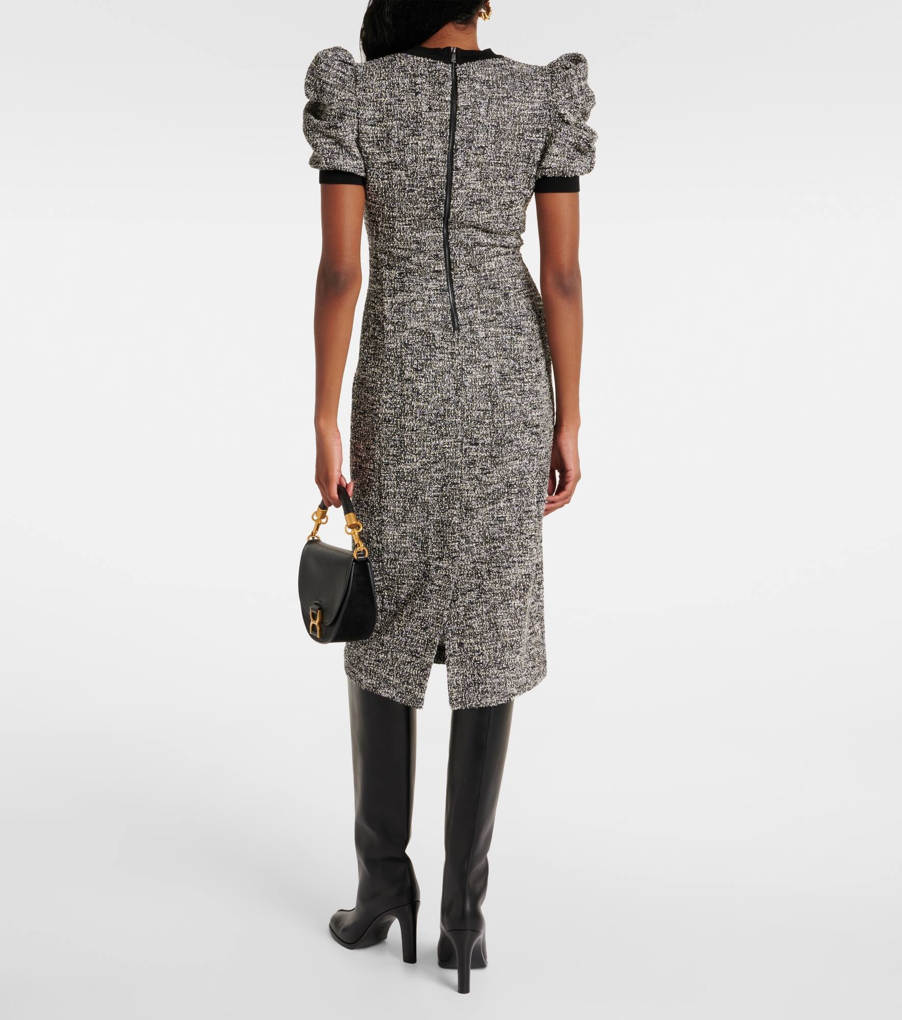 Ieti cotton-blend midi dress - 3