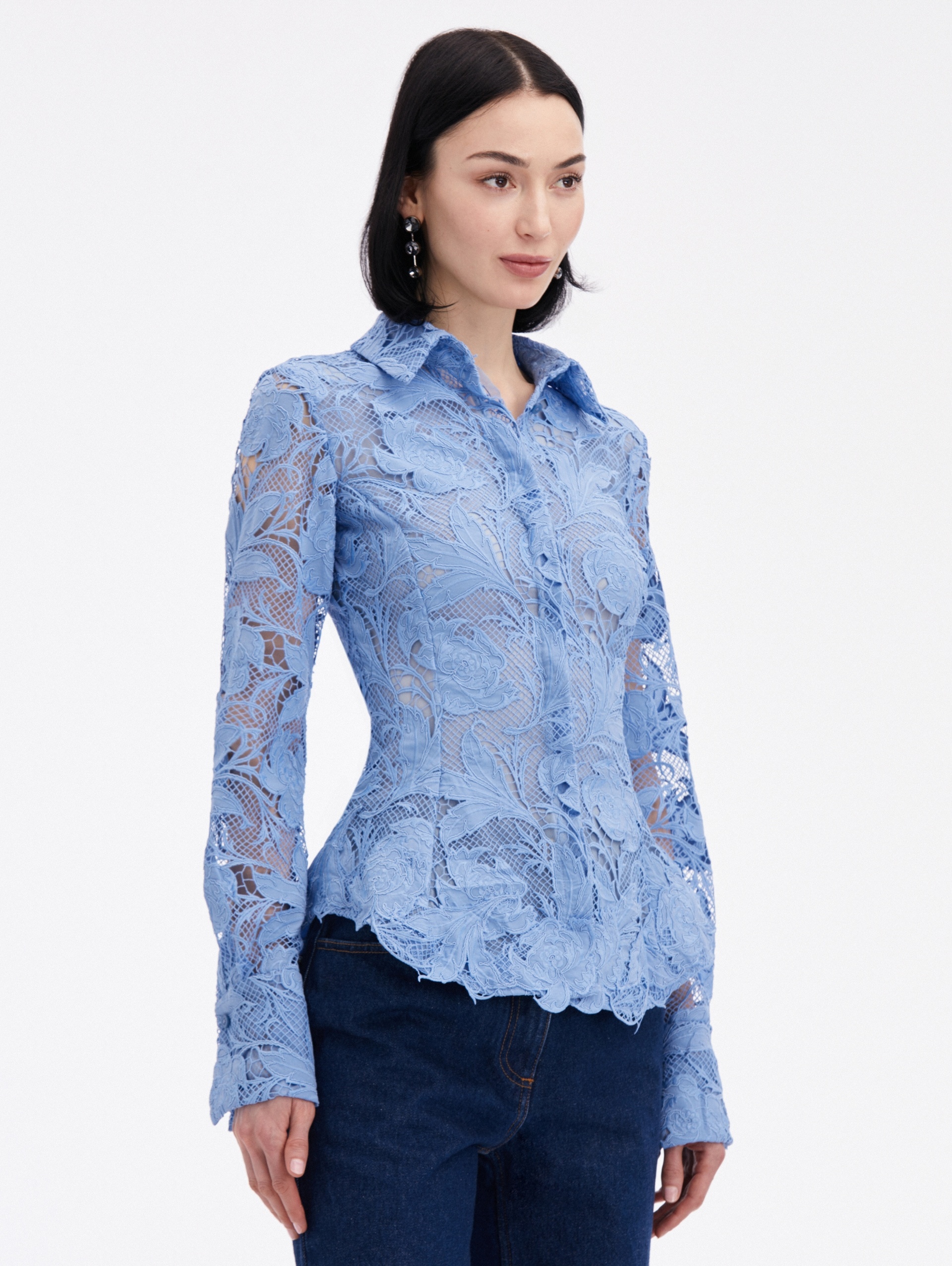 POPPY GUIPURE LACE BLOUSE - 4