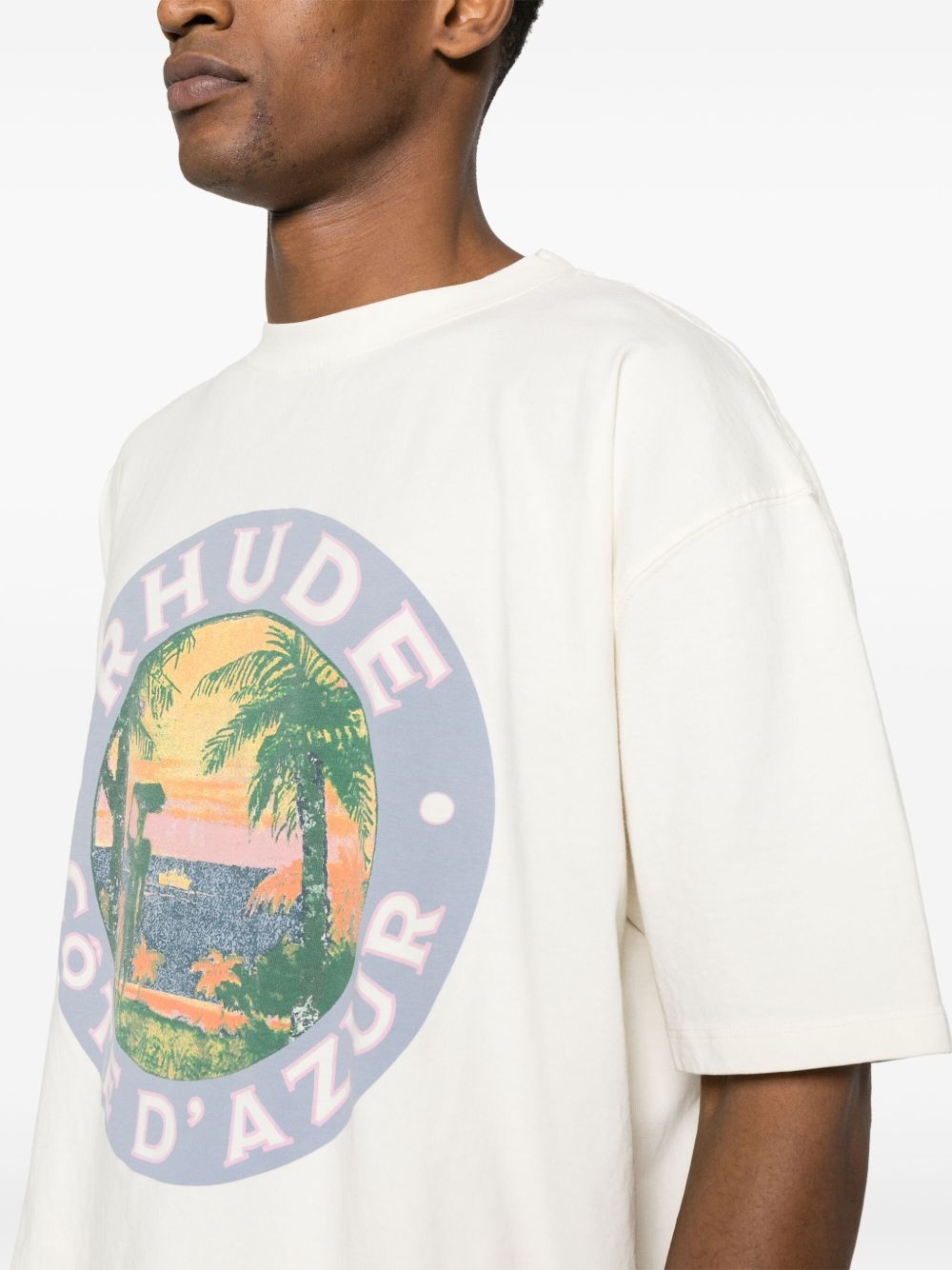 Reverse Tee "Vintage White" - 5