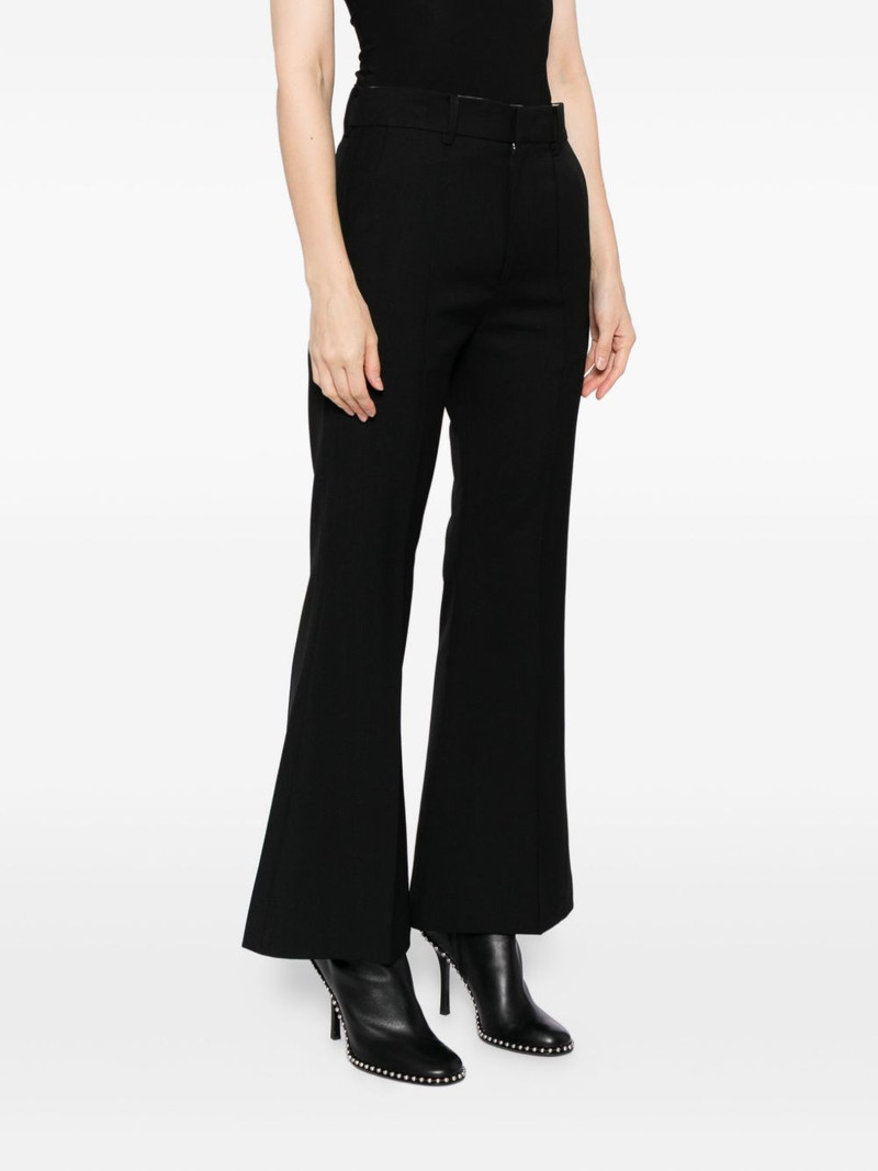 flared basic trousers 3