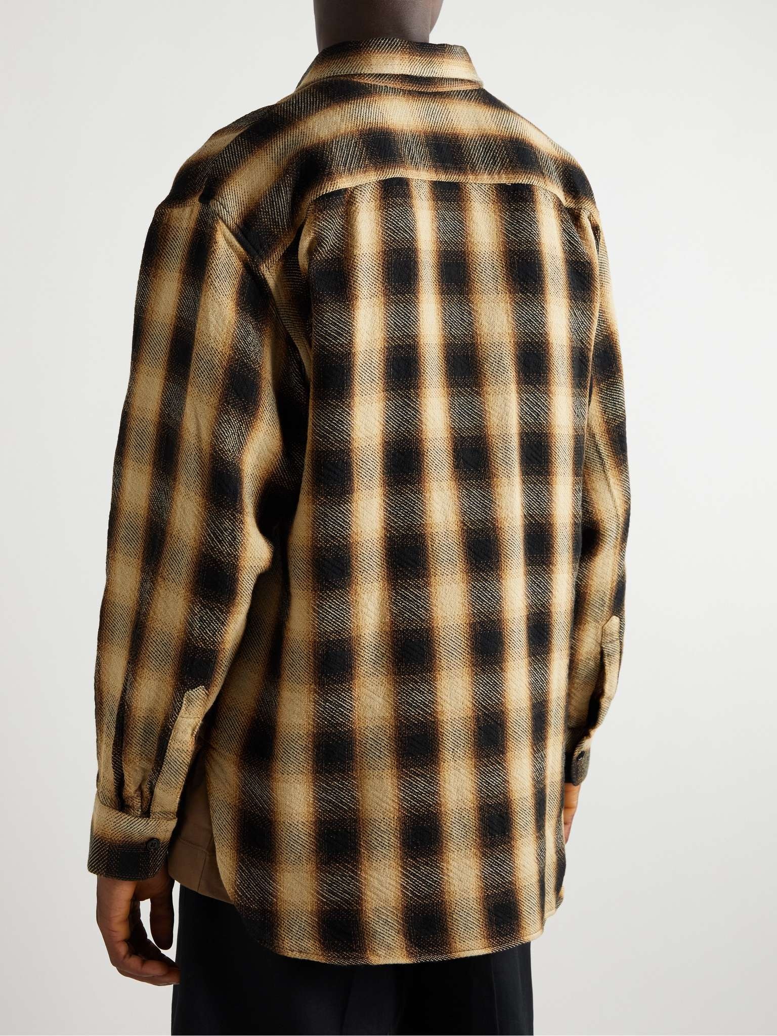 Checked Cotton Shirt - 4