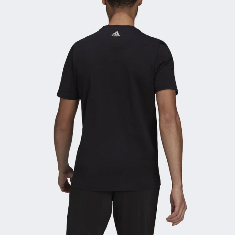 adidas 4d Gpx Tee M Casual Sports Round Neck Short Sleeve Black GJ6477 - 3