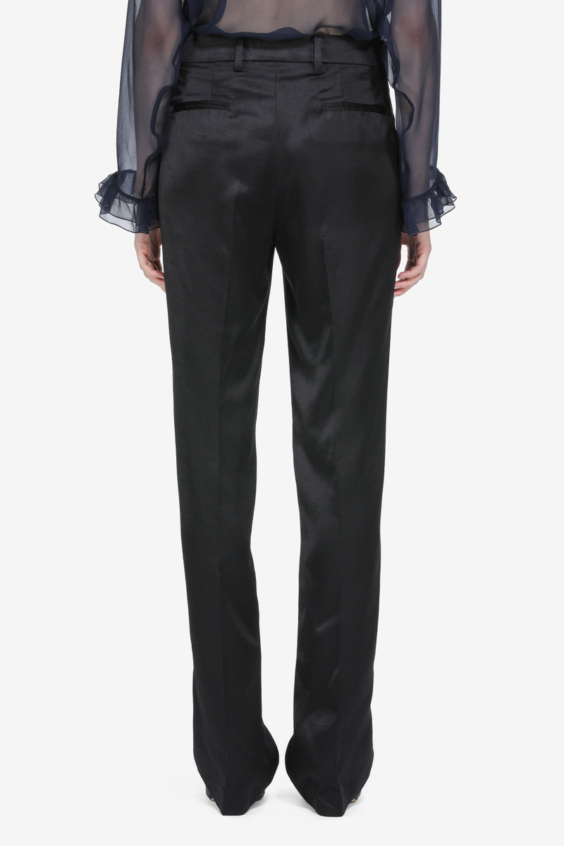 STRAIGHT SHANTUNG TROUSERS 3