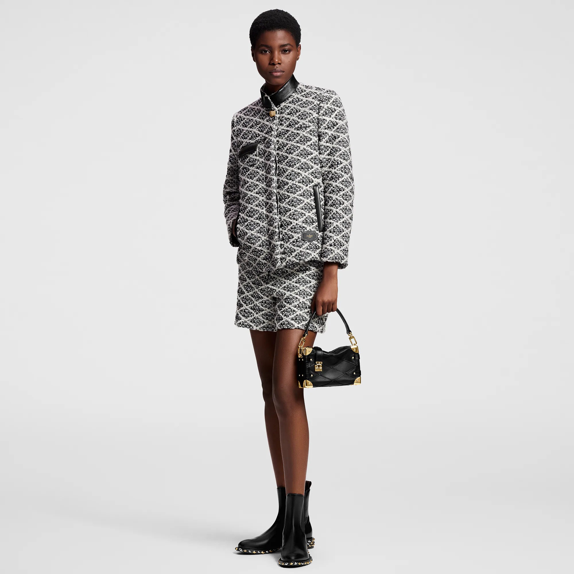 Malletage Tweed Jacket - 4