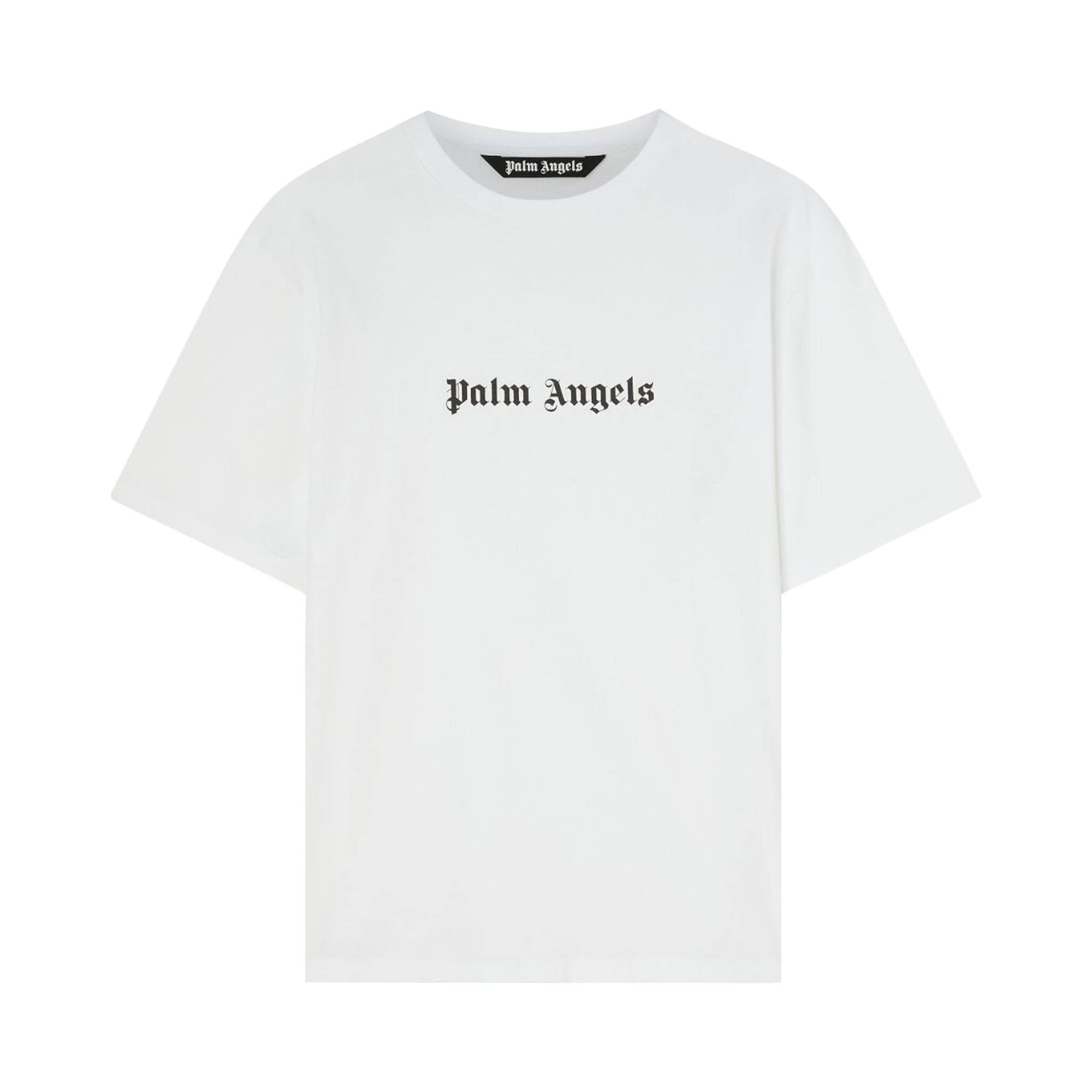 Palm Angels Classic Logo Slim T-Shirt 'White' - 1