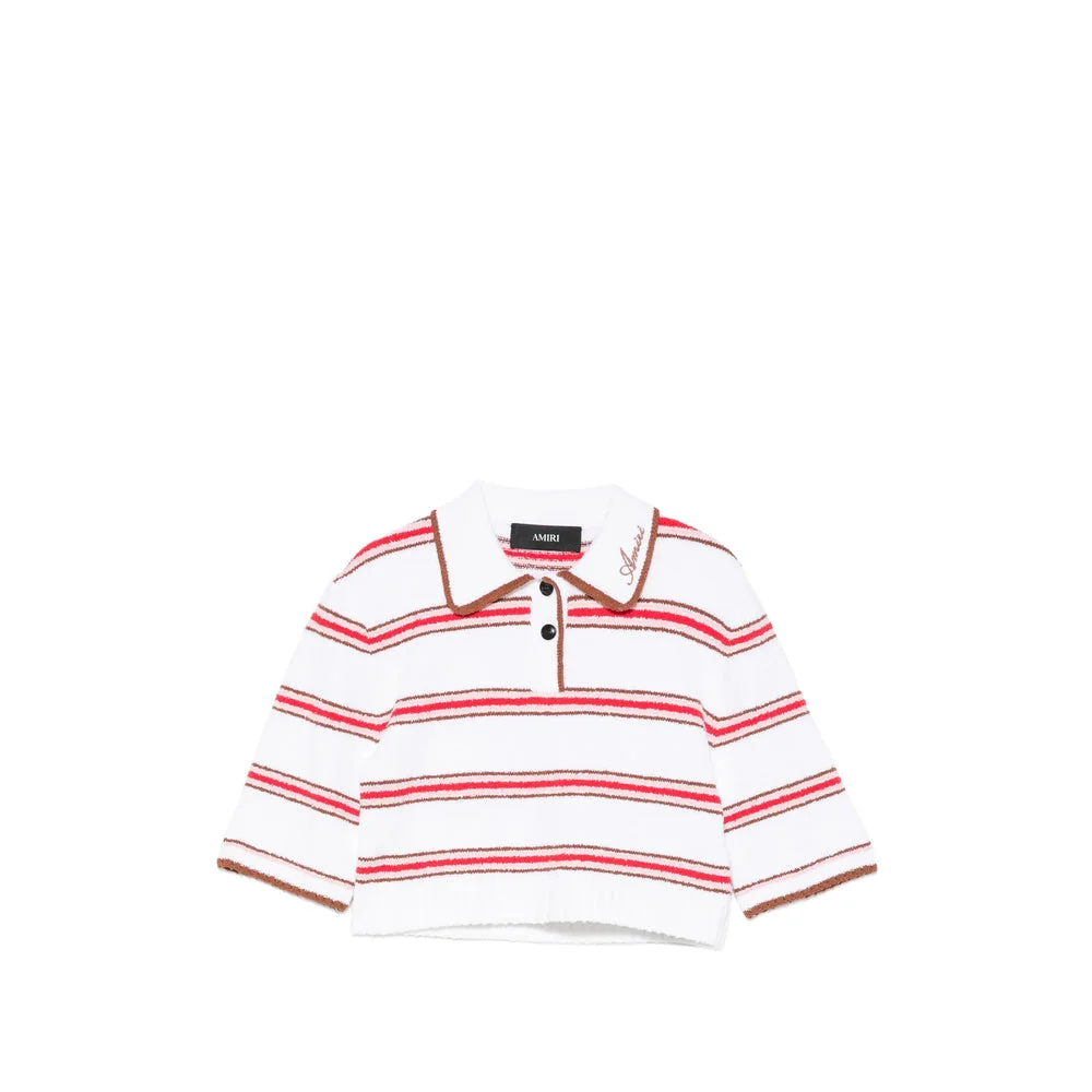 Amiri White Tops - Polo Tops Women - 1