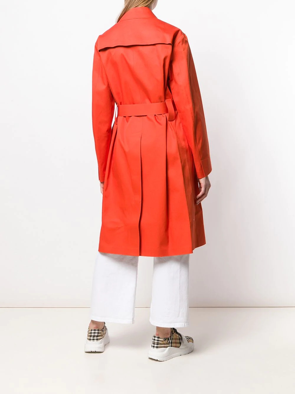 belted trench coat - 4