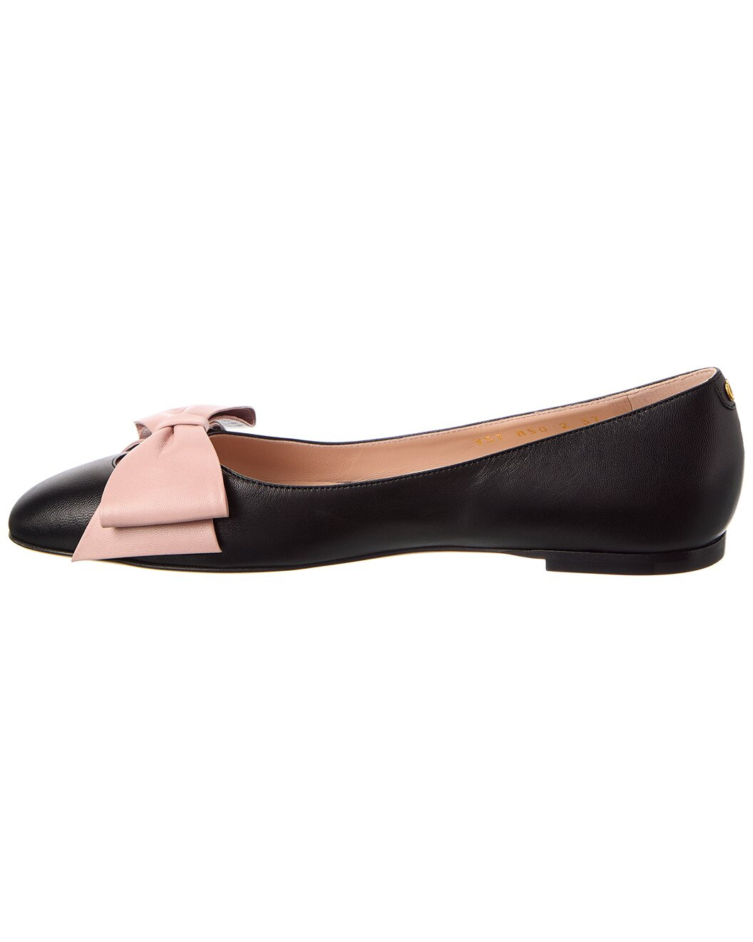 Valentino Bowow Leather Ballet Flat - 2