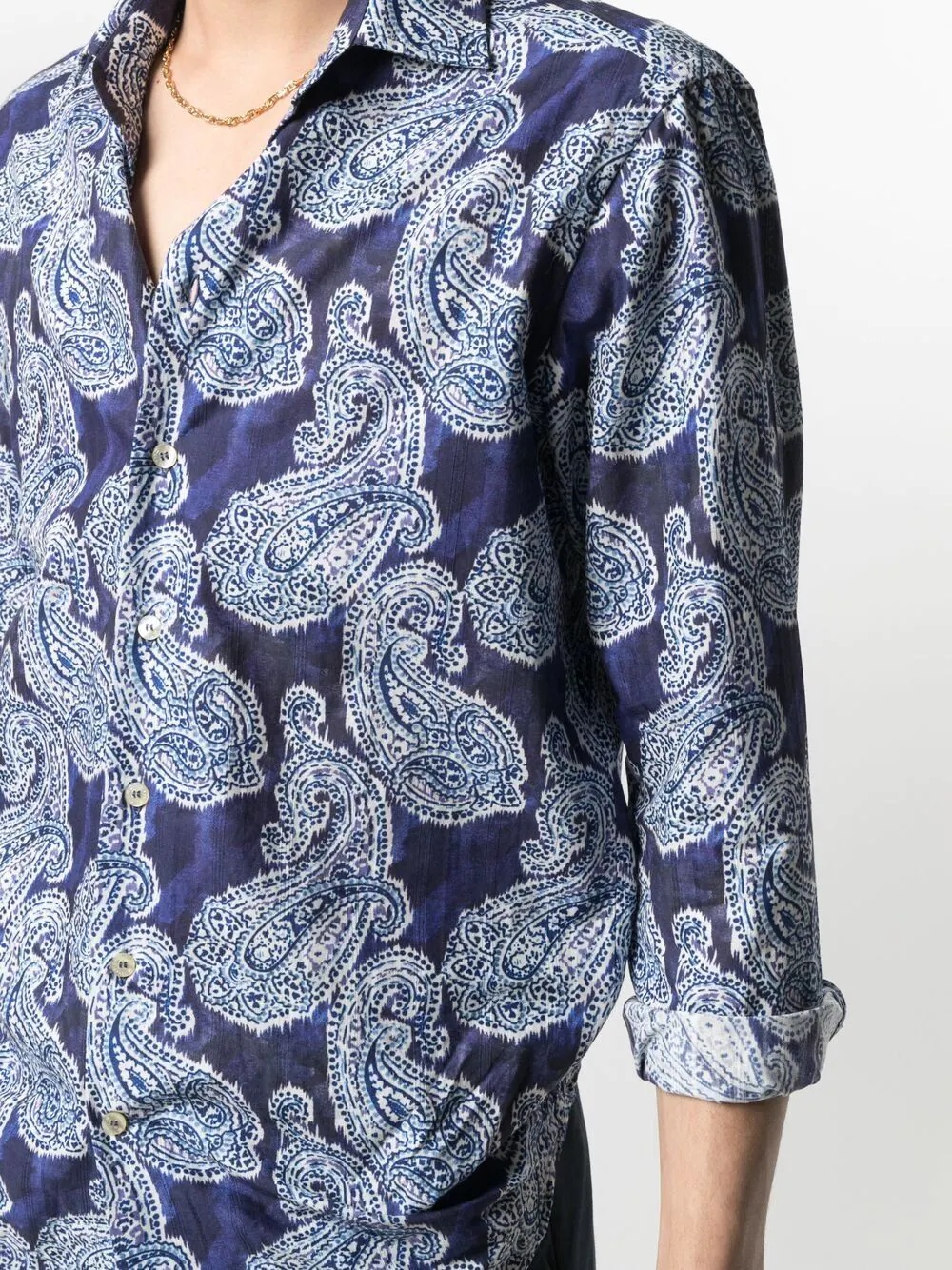 paisley-print shirt - 5