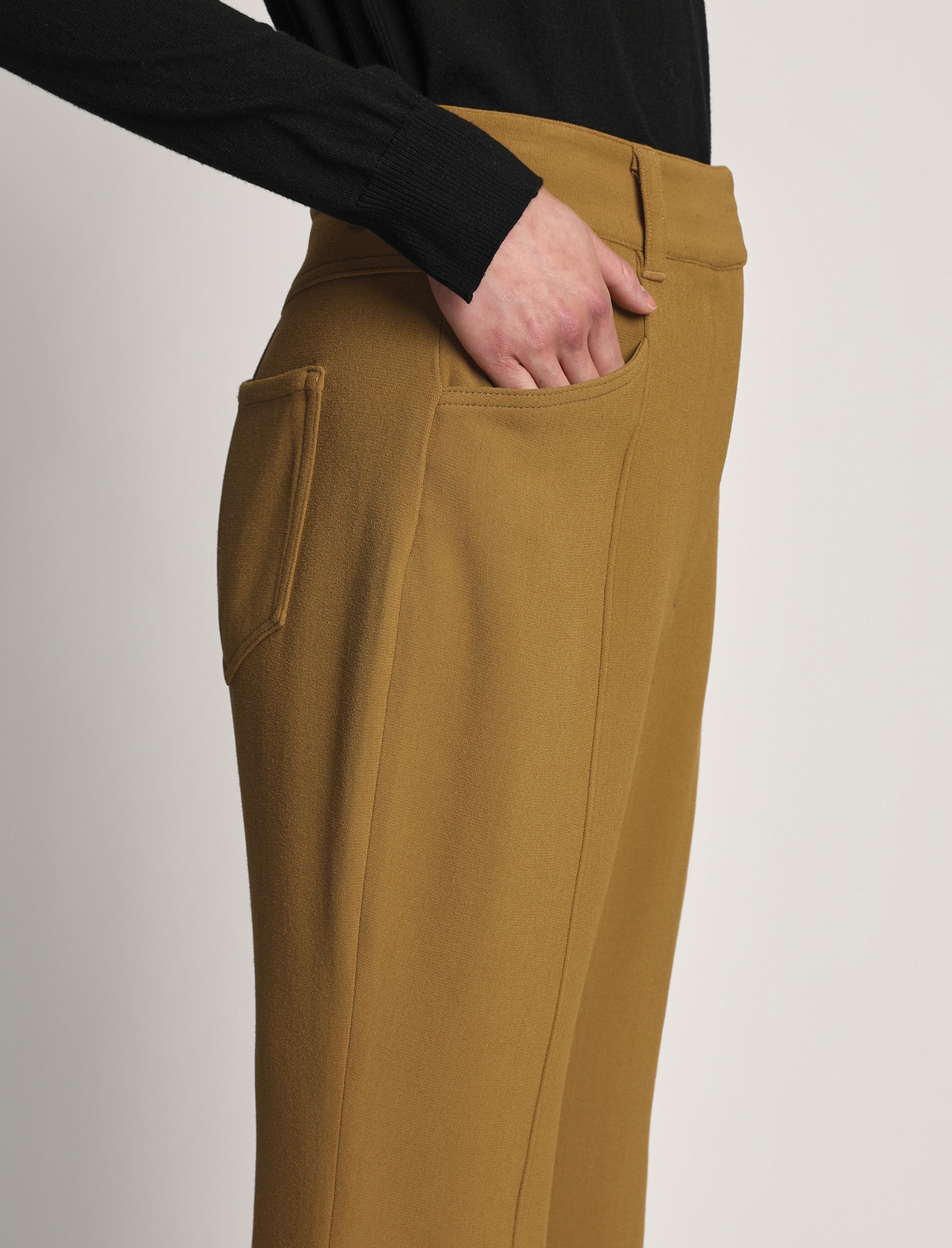 Bi-stretch Crepe Pant - 5