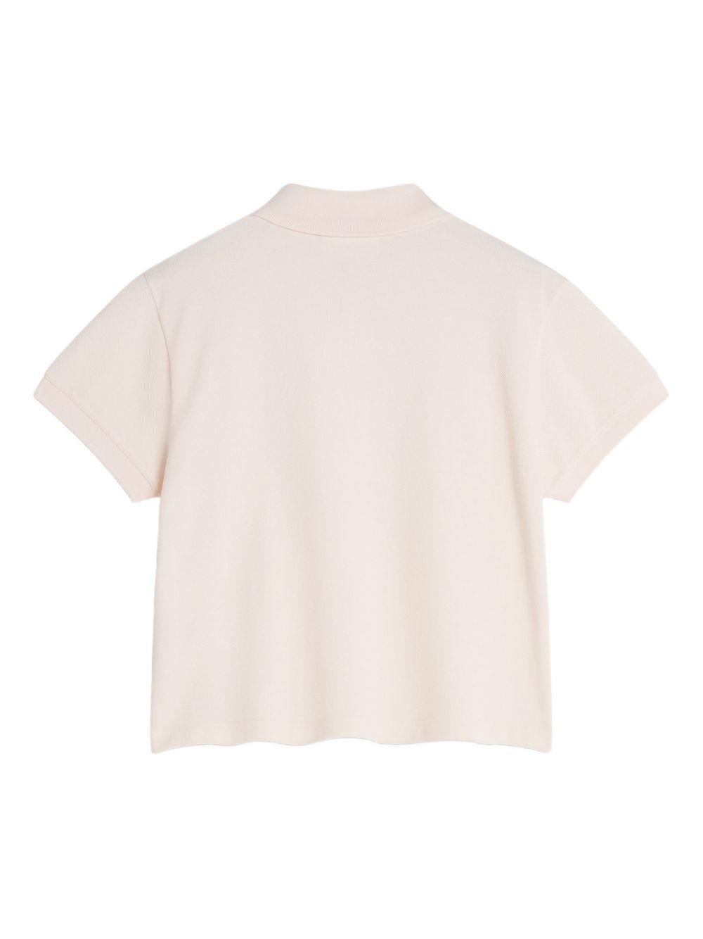 embroidered fox cotton polo shirt - 5