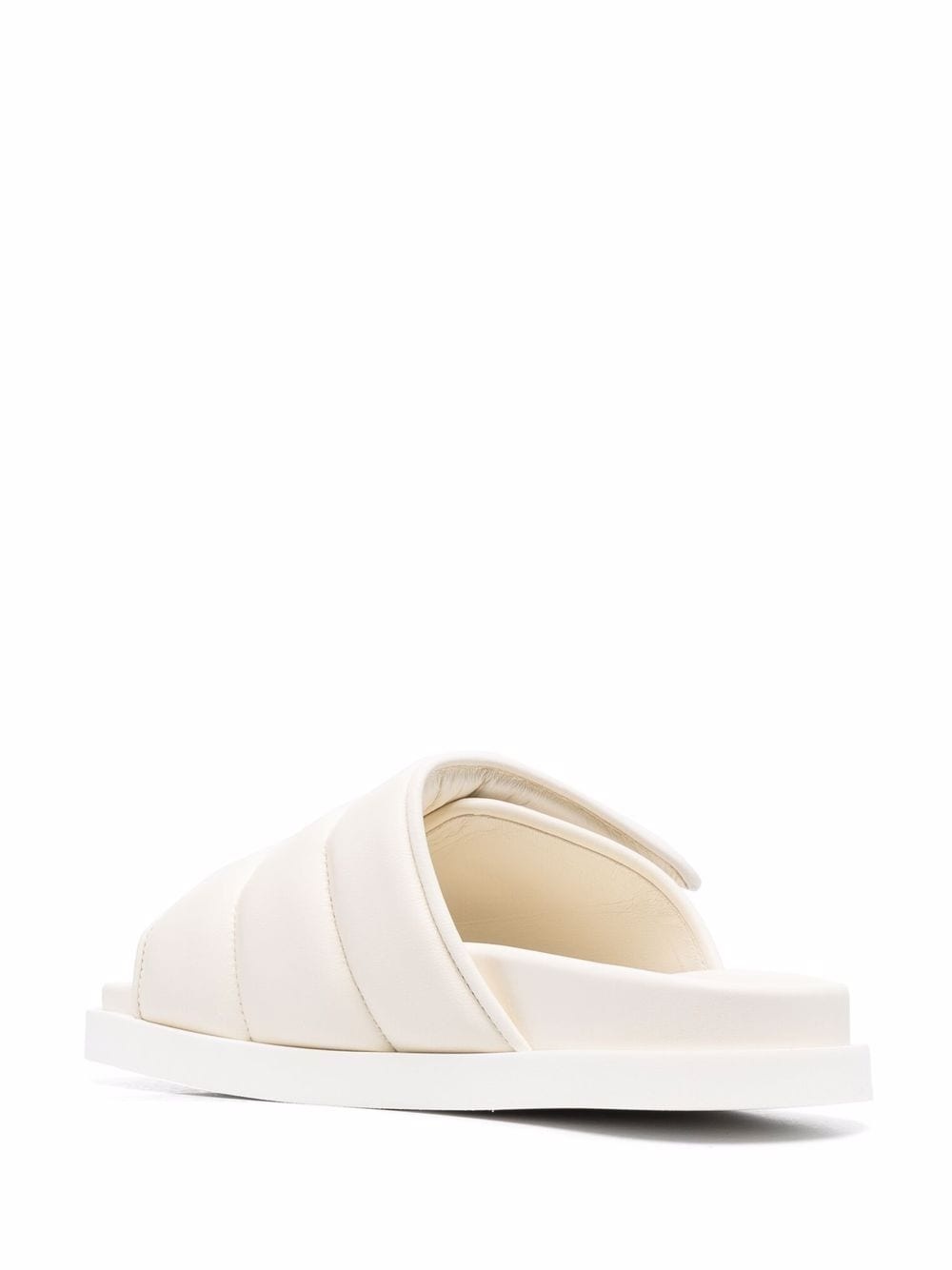 padded slip-on sandals - 3