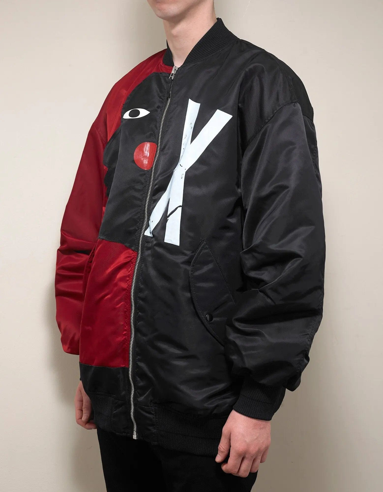 Faith Connexion Swizz Beatz Contrasting Face Bomber Jacket - 4