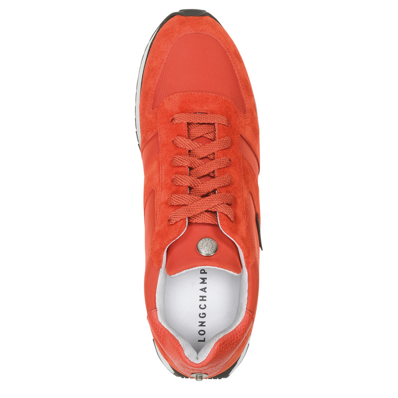 Le Pliage Green Sneakers Tomato - Leather 5