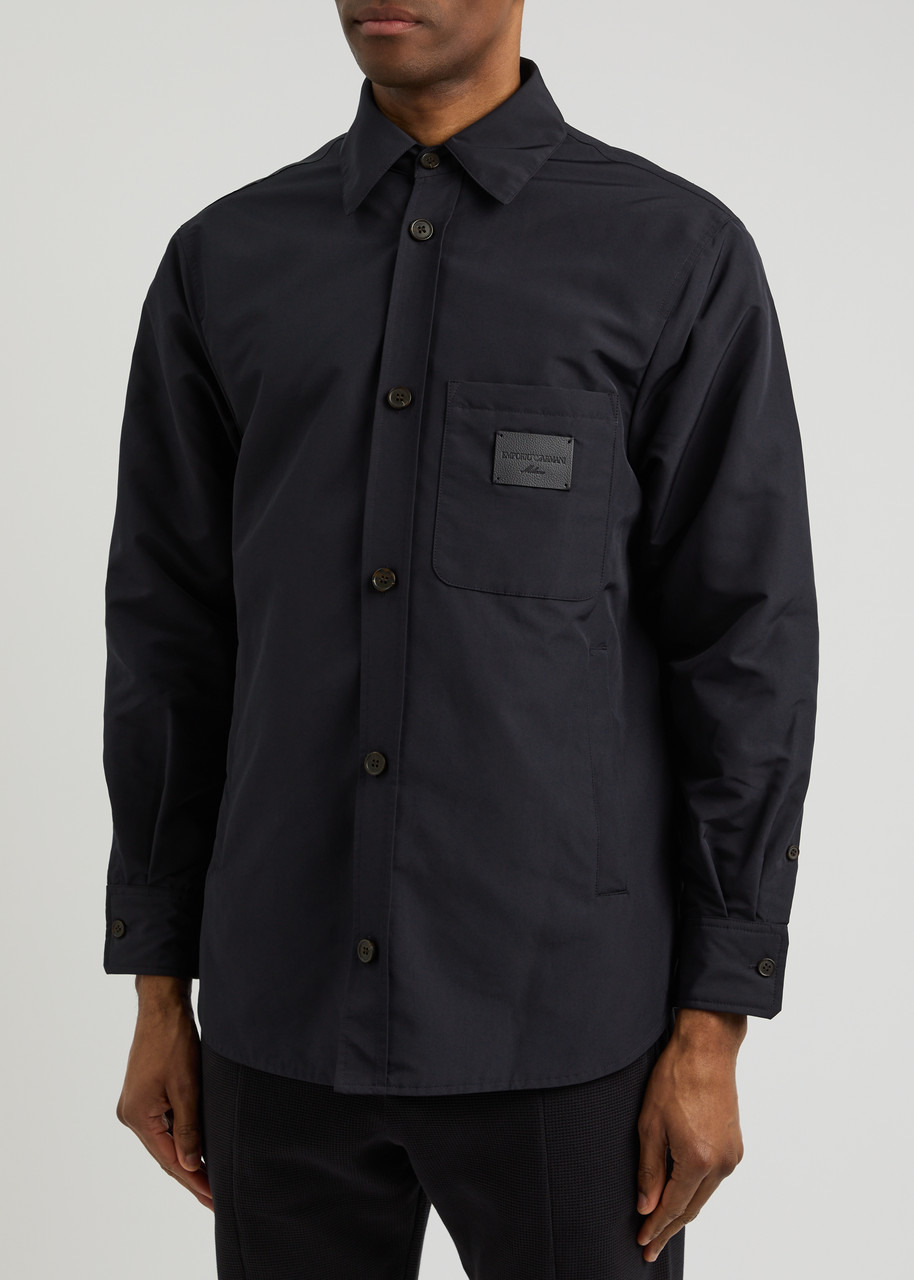 Emporio Armani Logo Shell Overshirt - 2
