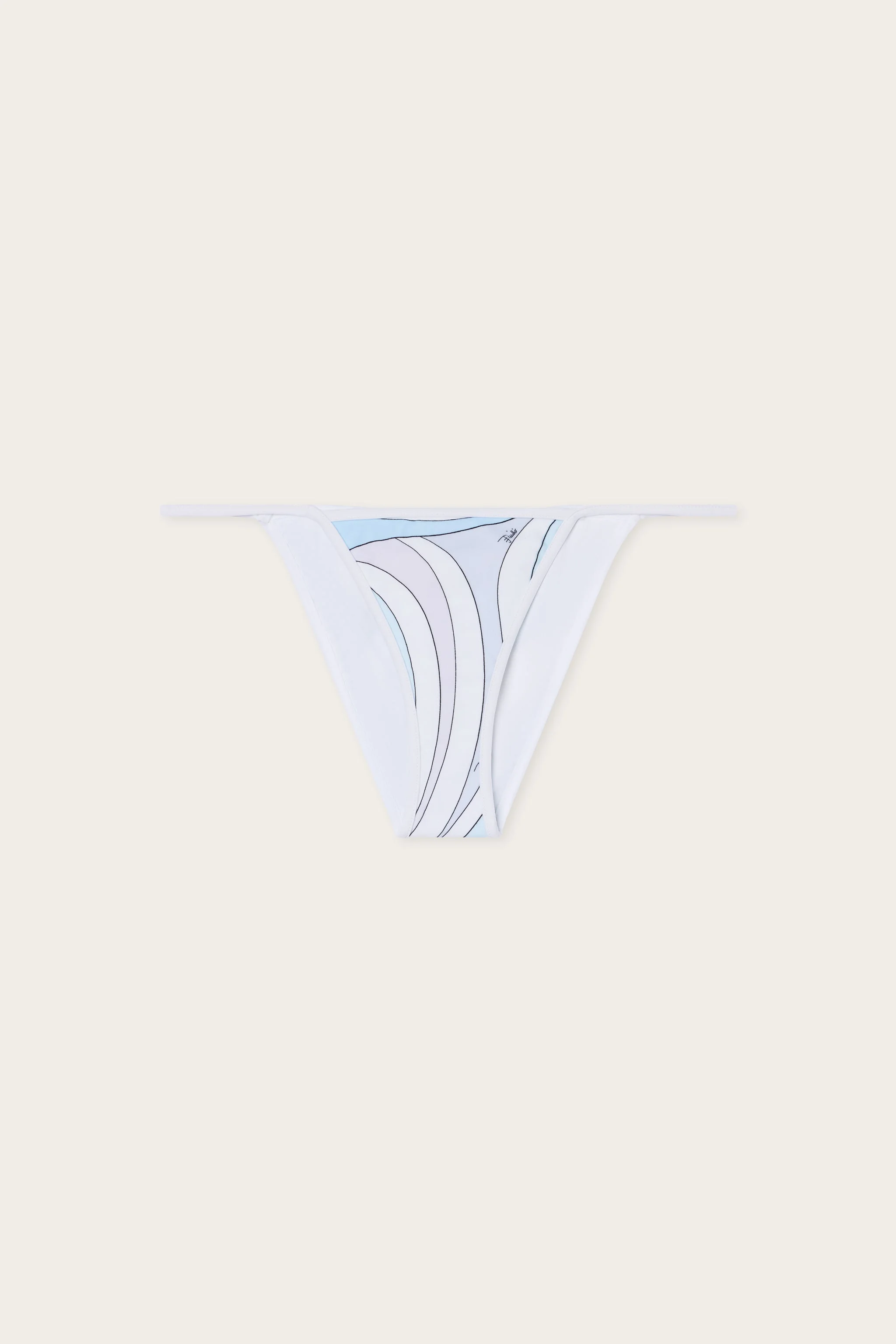 MARMO PRINT BIKINI BOTTOM - 1