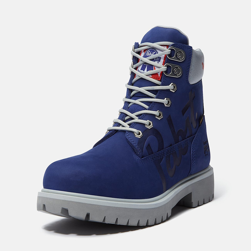 Men's Timberland PRO® and Pabst Blue Ribbon Direct Attach 6" Soft Toe Waterproof Work Boot 13