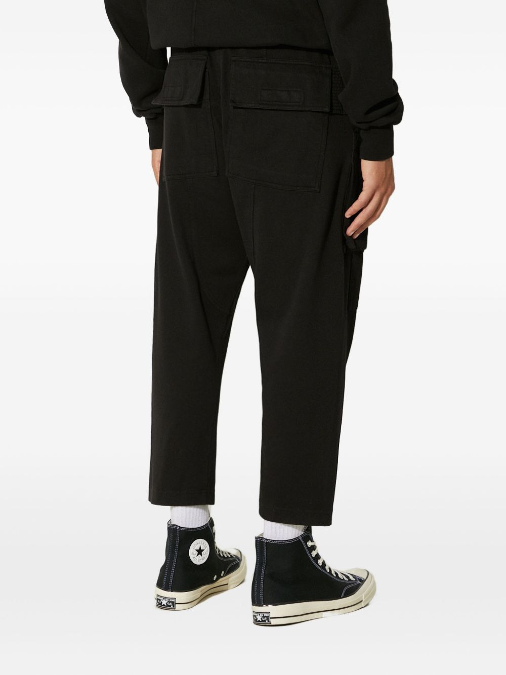 cargo pocket panel trousers - 3