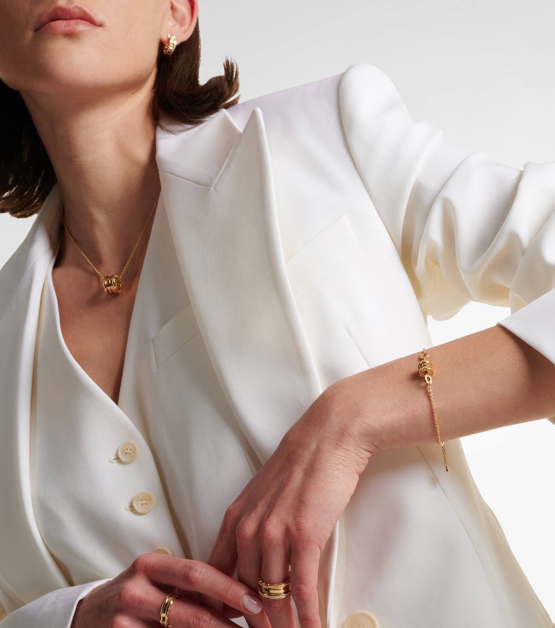 B.zero1 18kt gold bracelet - 3
