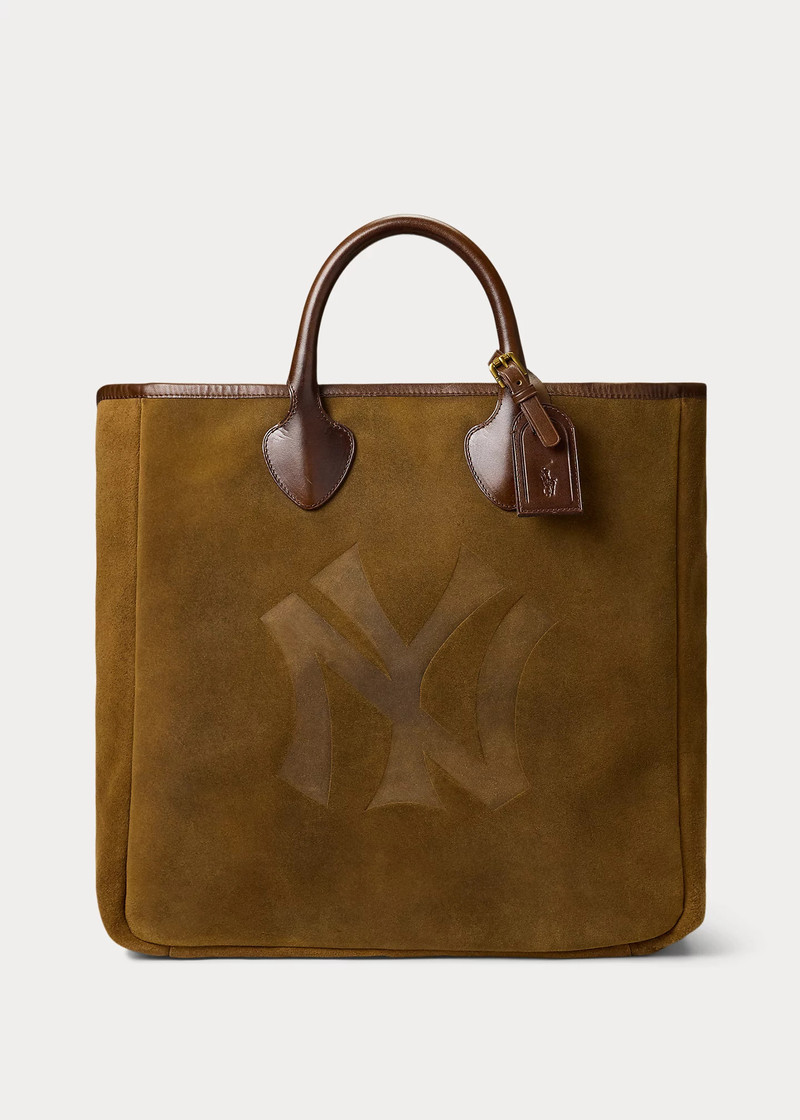Polo Ralph Lauren Yankees Suede Tote 1