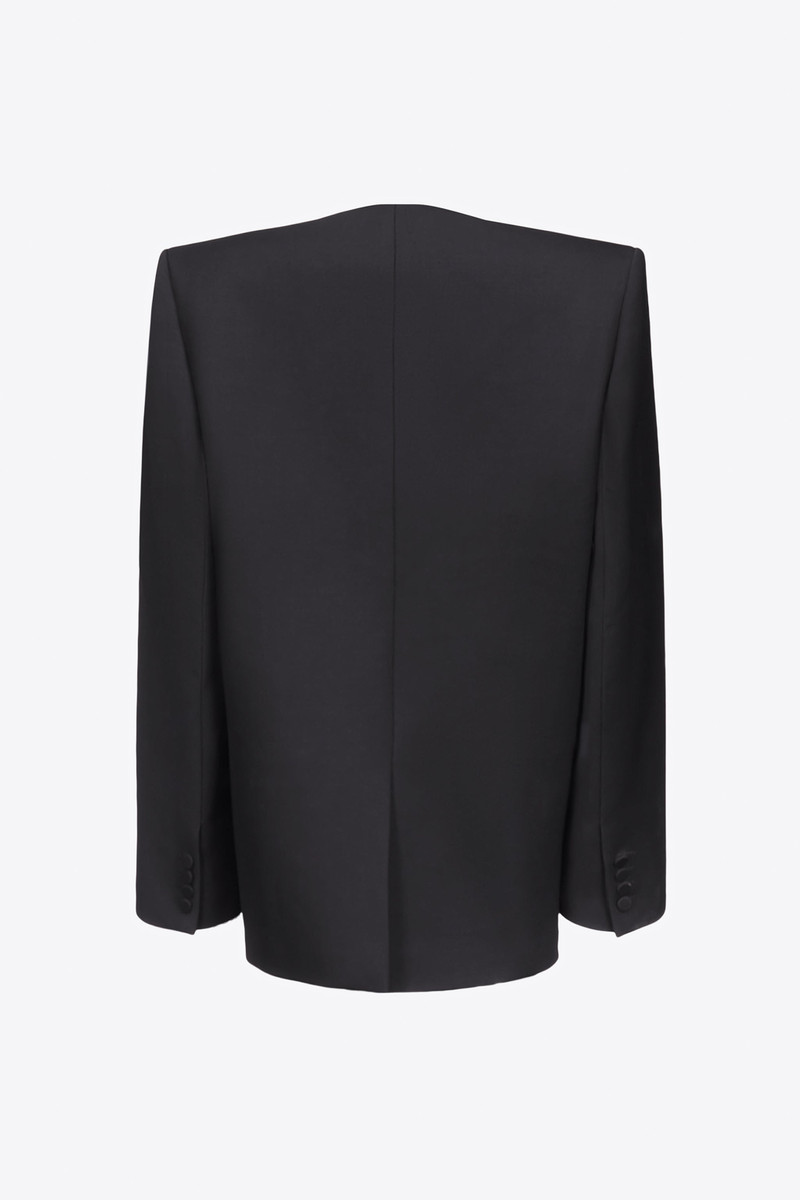 AREA CRYSTAL BONE RELAXED BLAZER outlook