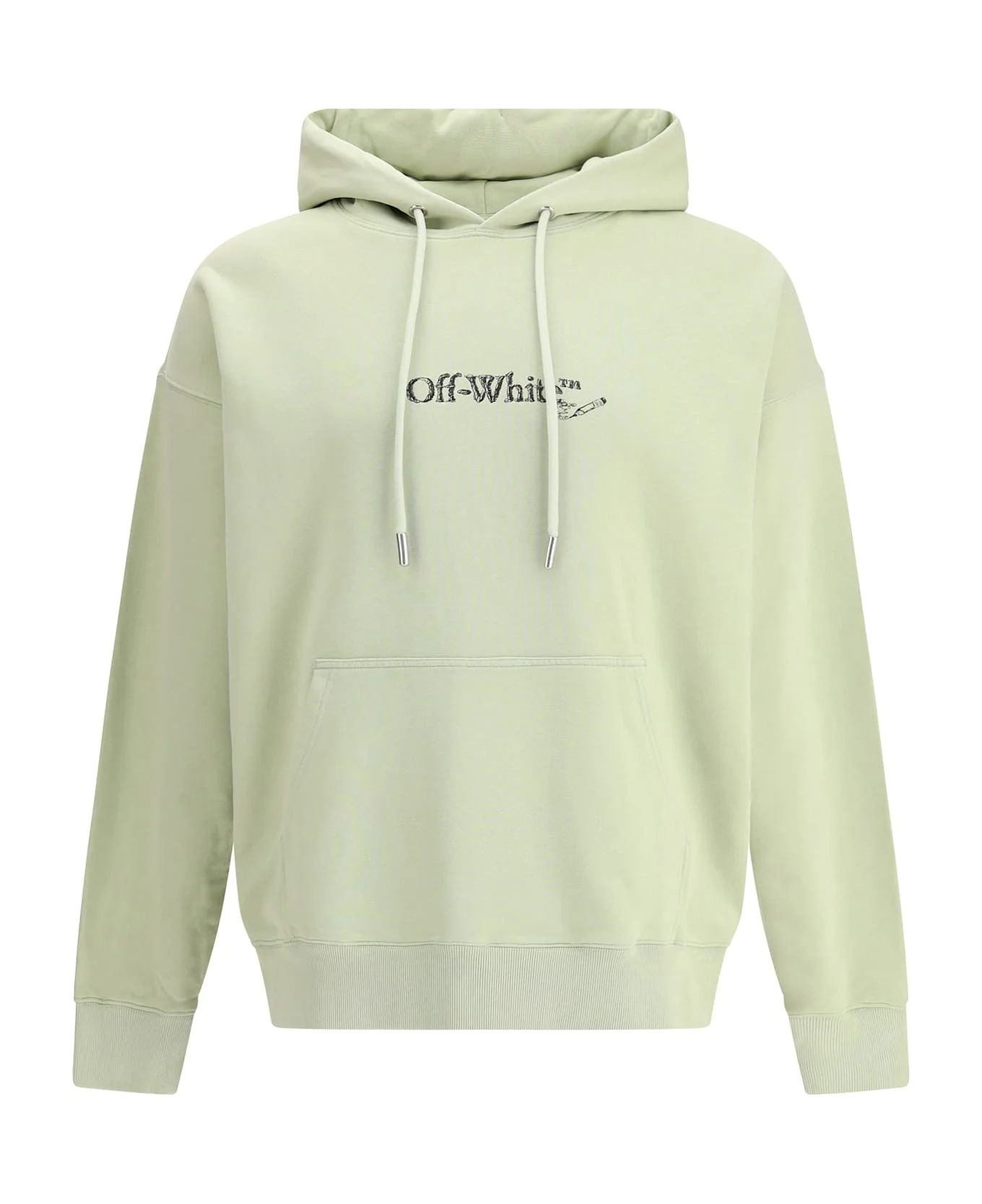 Logo-embroidered Hoodie - 1