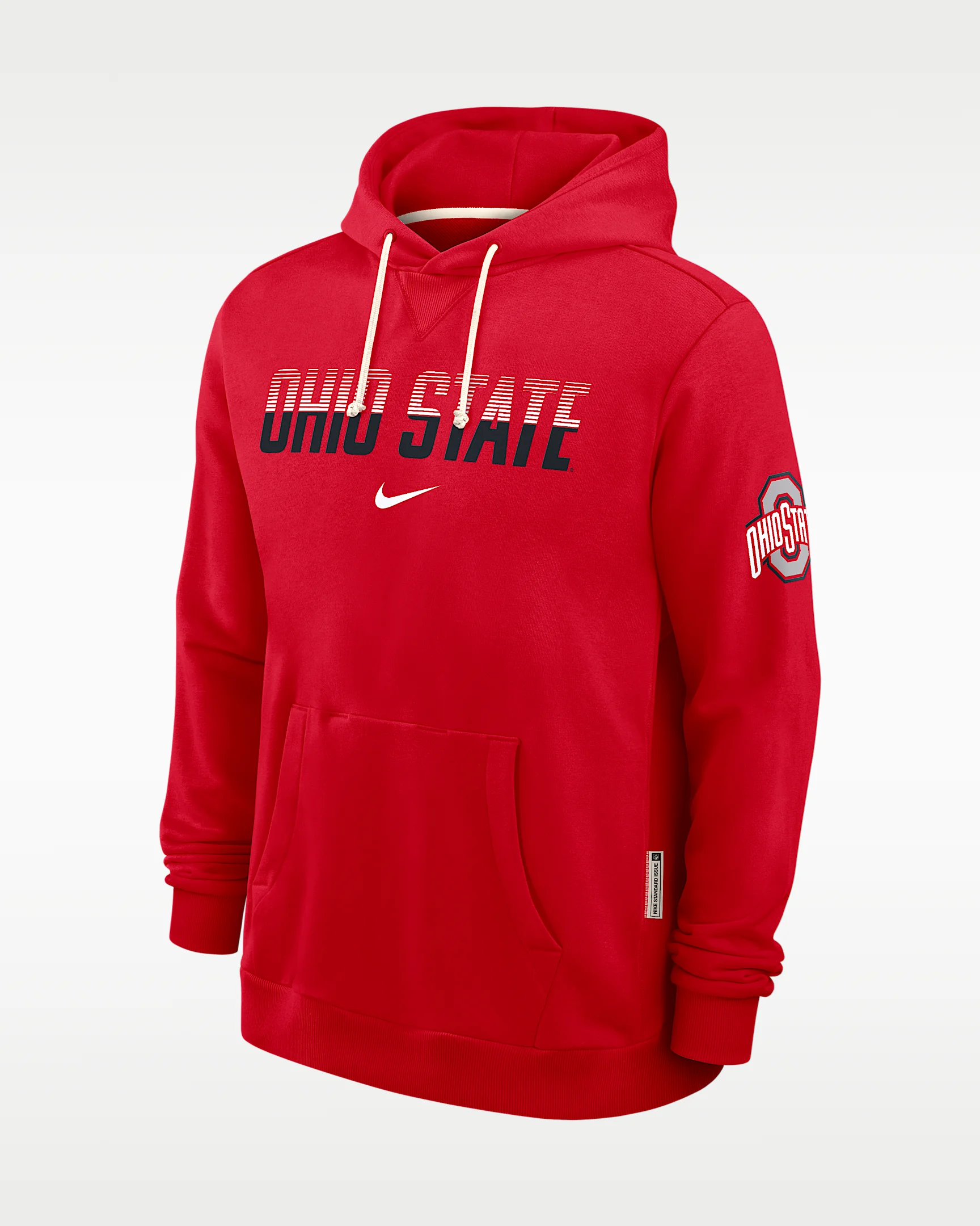 Ohio State Sideline Standard Issue Men's Nike Dri-FIT College Pullover Hoodie - 1