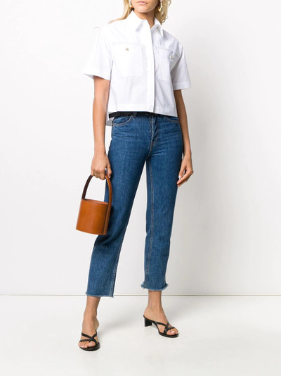 Sandro Goyan cropped poplin shirt outlook