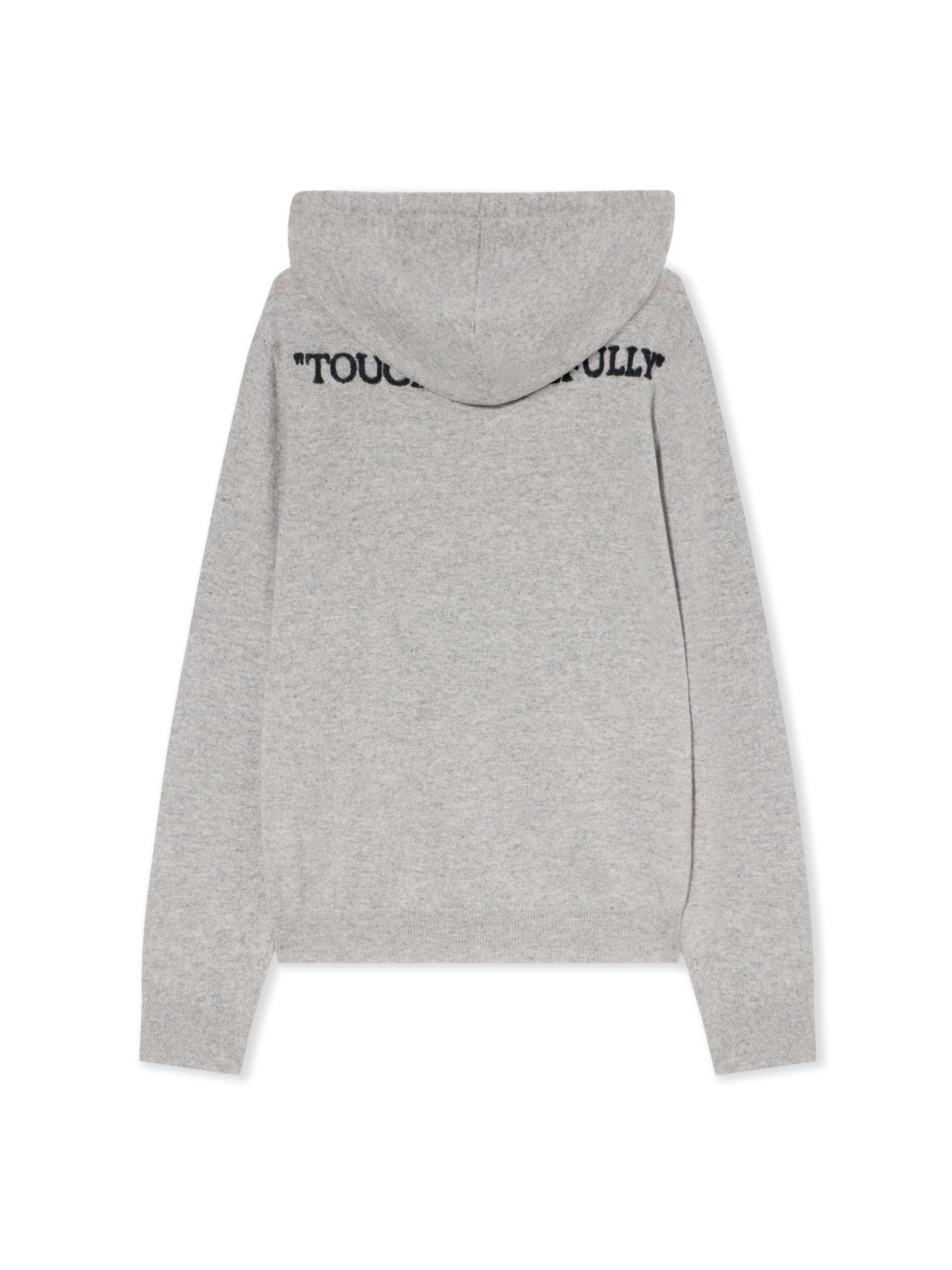 Quote Knit Hoodie - 2