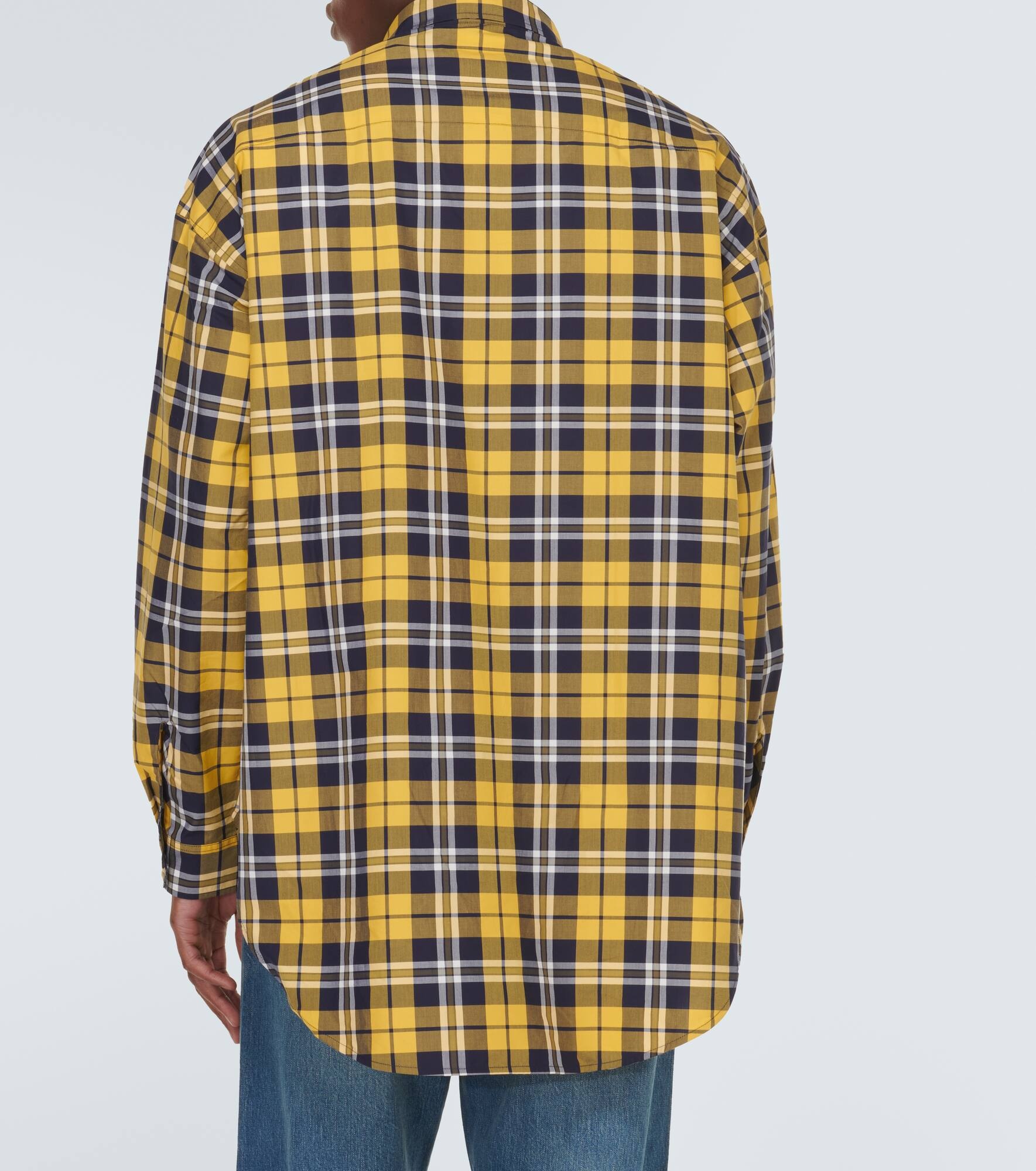 Checked cotton shirt - 4