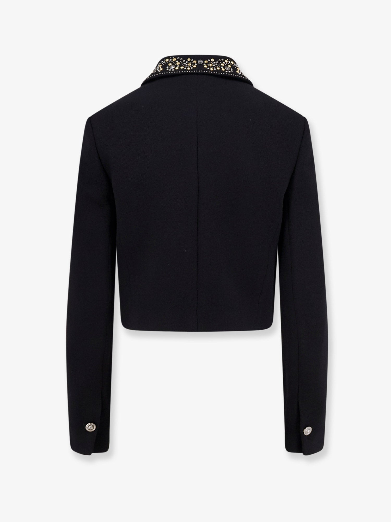 Informal Light Weight Wool Crepe Blazer - 2