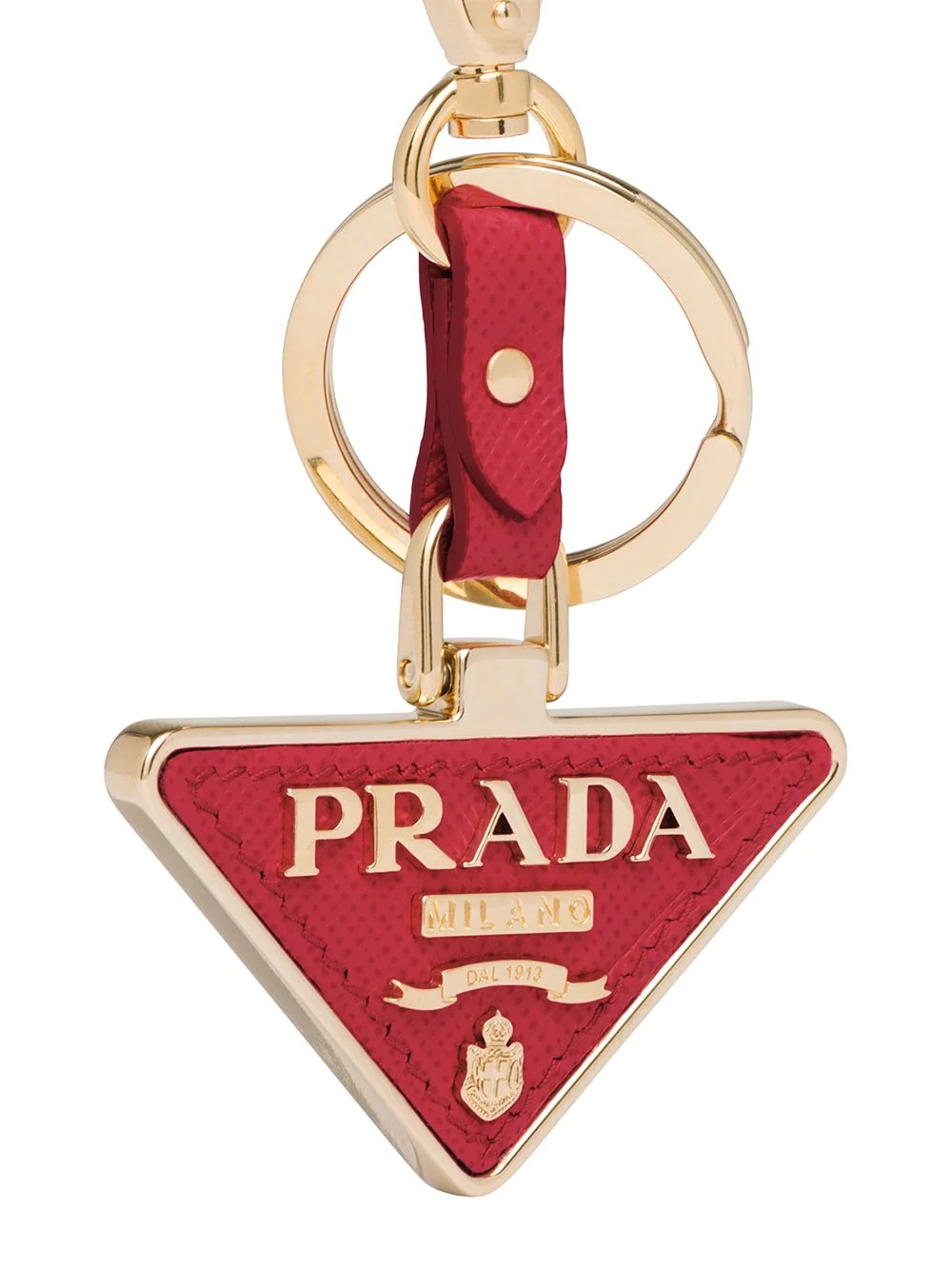 logo plaque keychain - 2