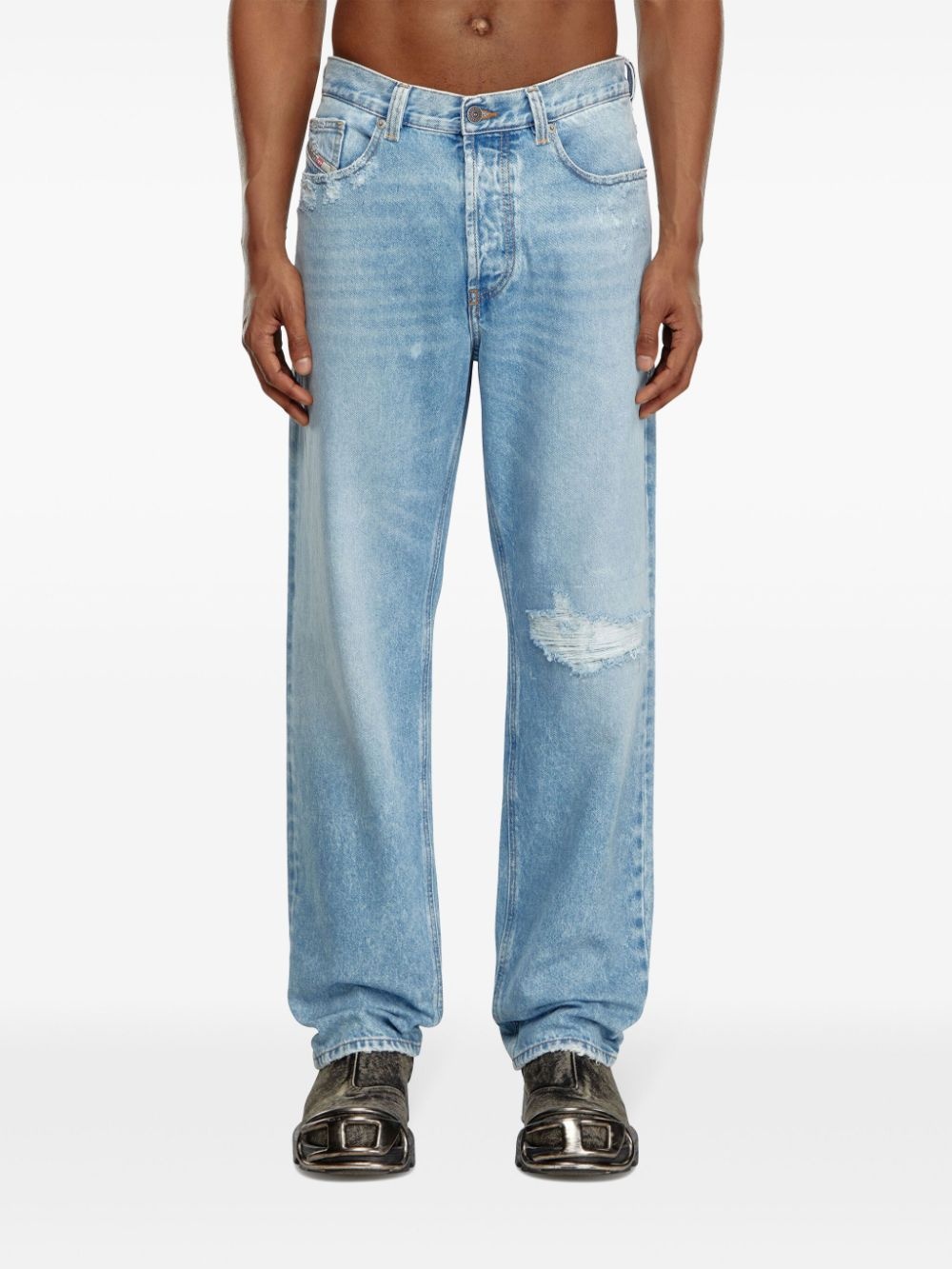 2010 D-Macs 09J80 straight-leg jeans - 3
