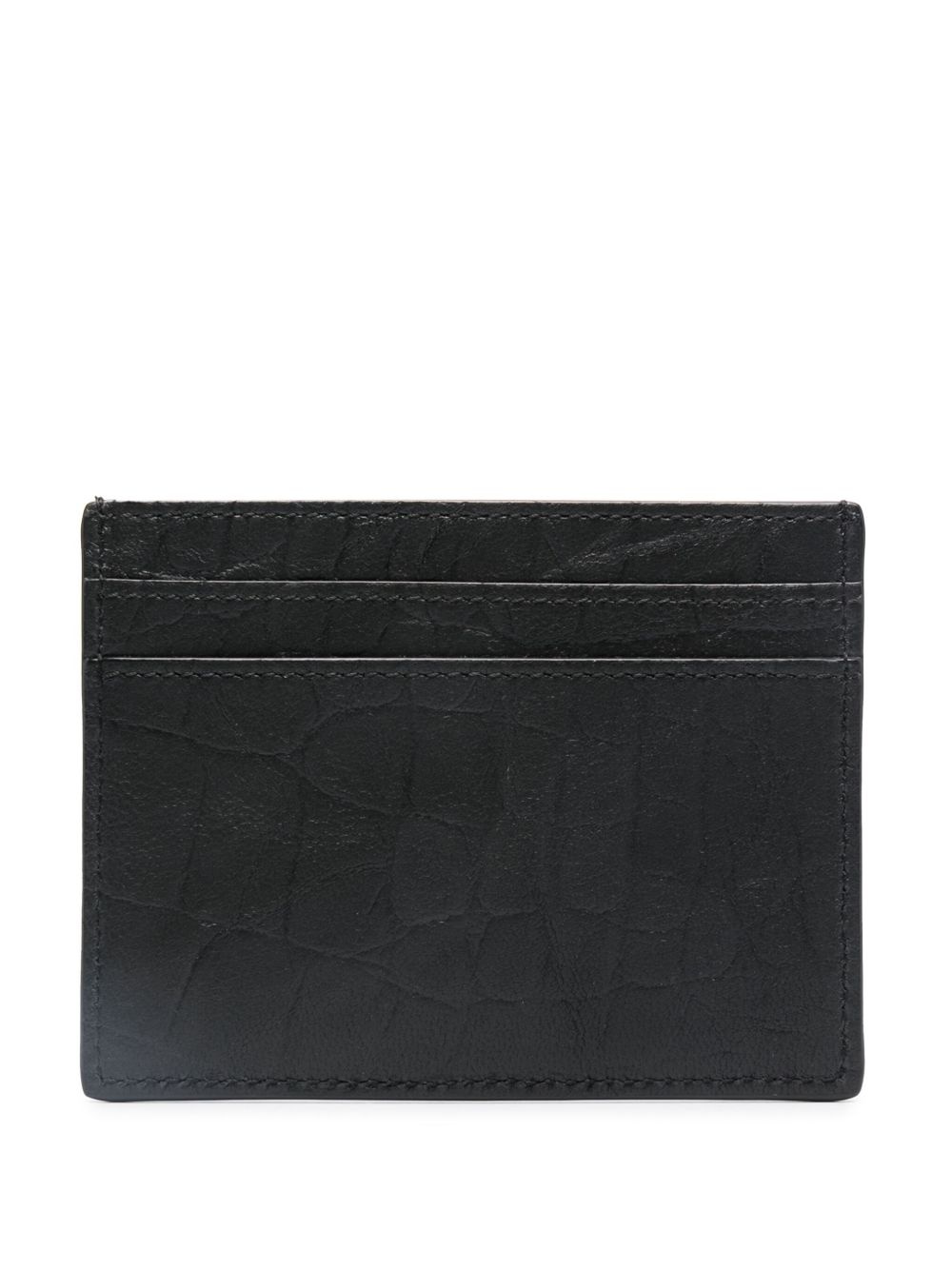 Monogram logo plaque cardholder - 2