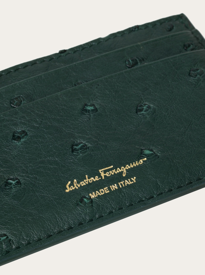 Gancini card holder 5