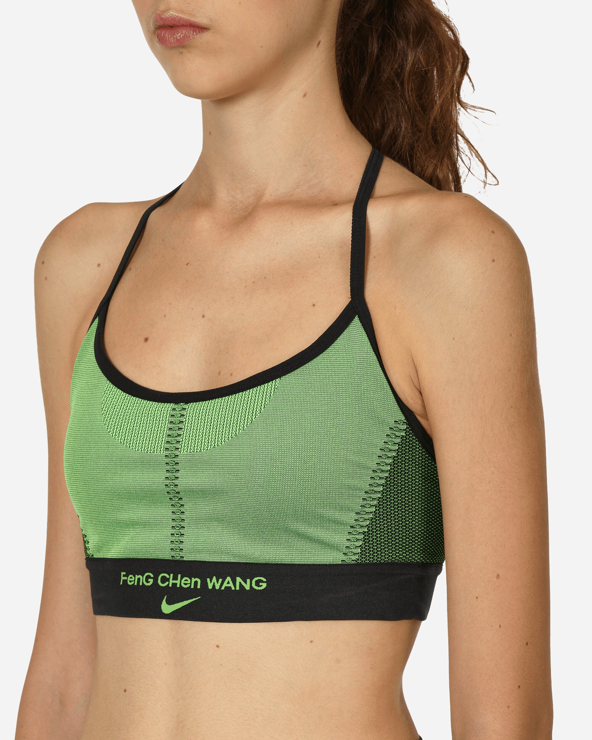 Feng Chen Wang Bra Black / Action Green - 5