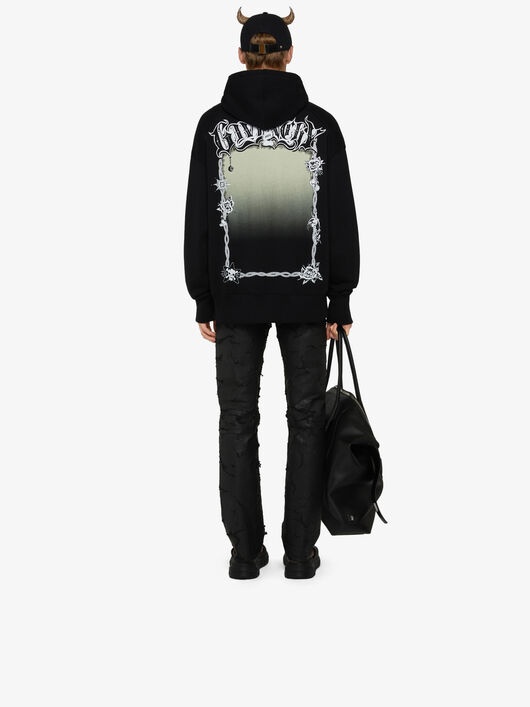 GIVENCHY PRINTED OVERSIZED HOODIE - 3