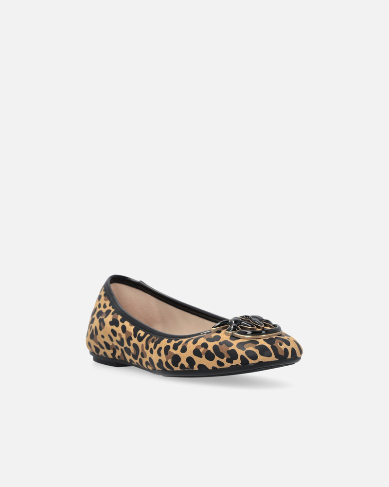 BALLERINAS WITH ANIMAL PRINT AND LOVE BIRDS LOGO 2