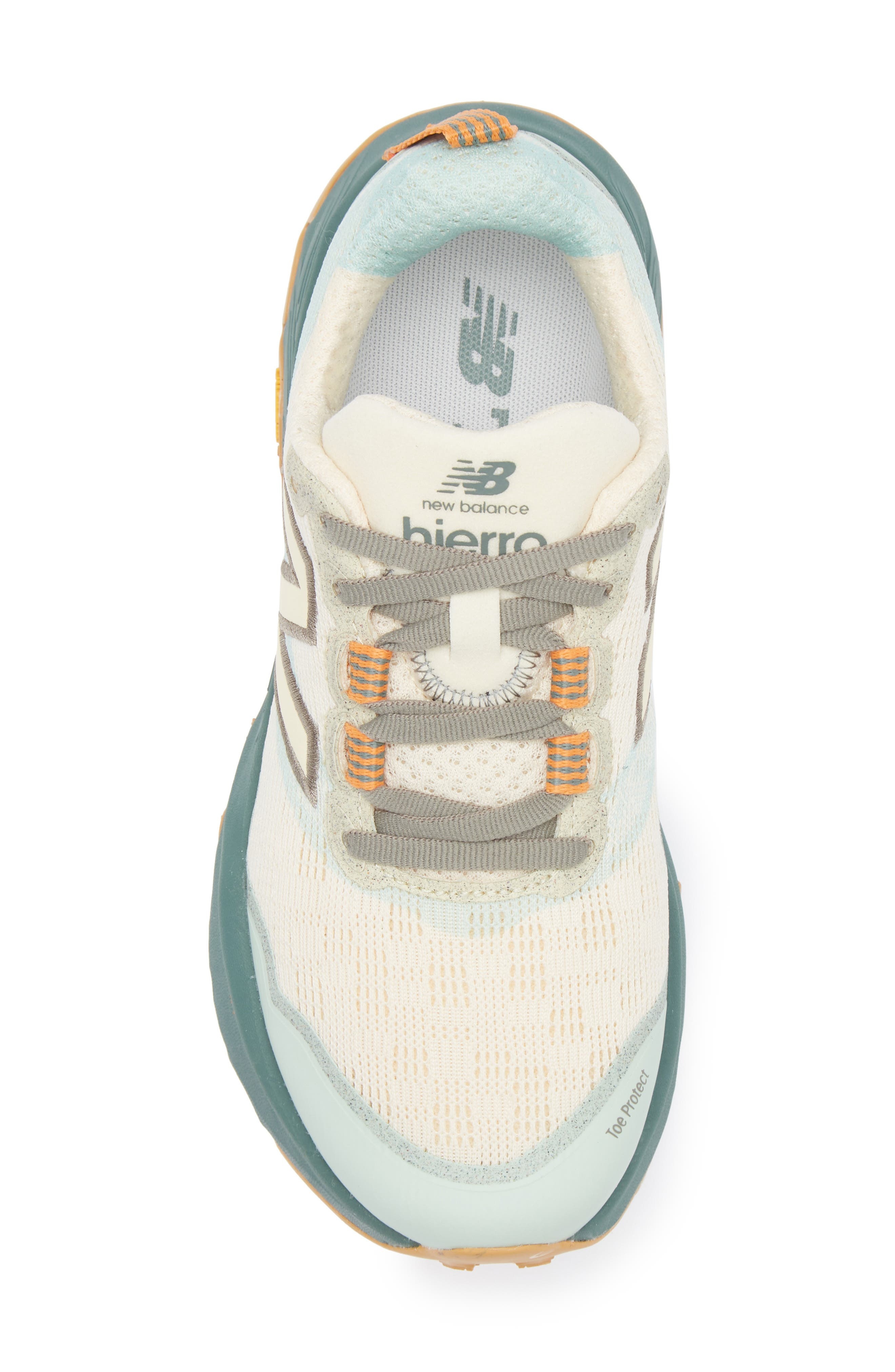 New Balance Fresh Foam X Hierro v9 Trail Running Shoe in Calcium/Dark Juniper at Nordstrom - 5