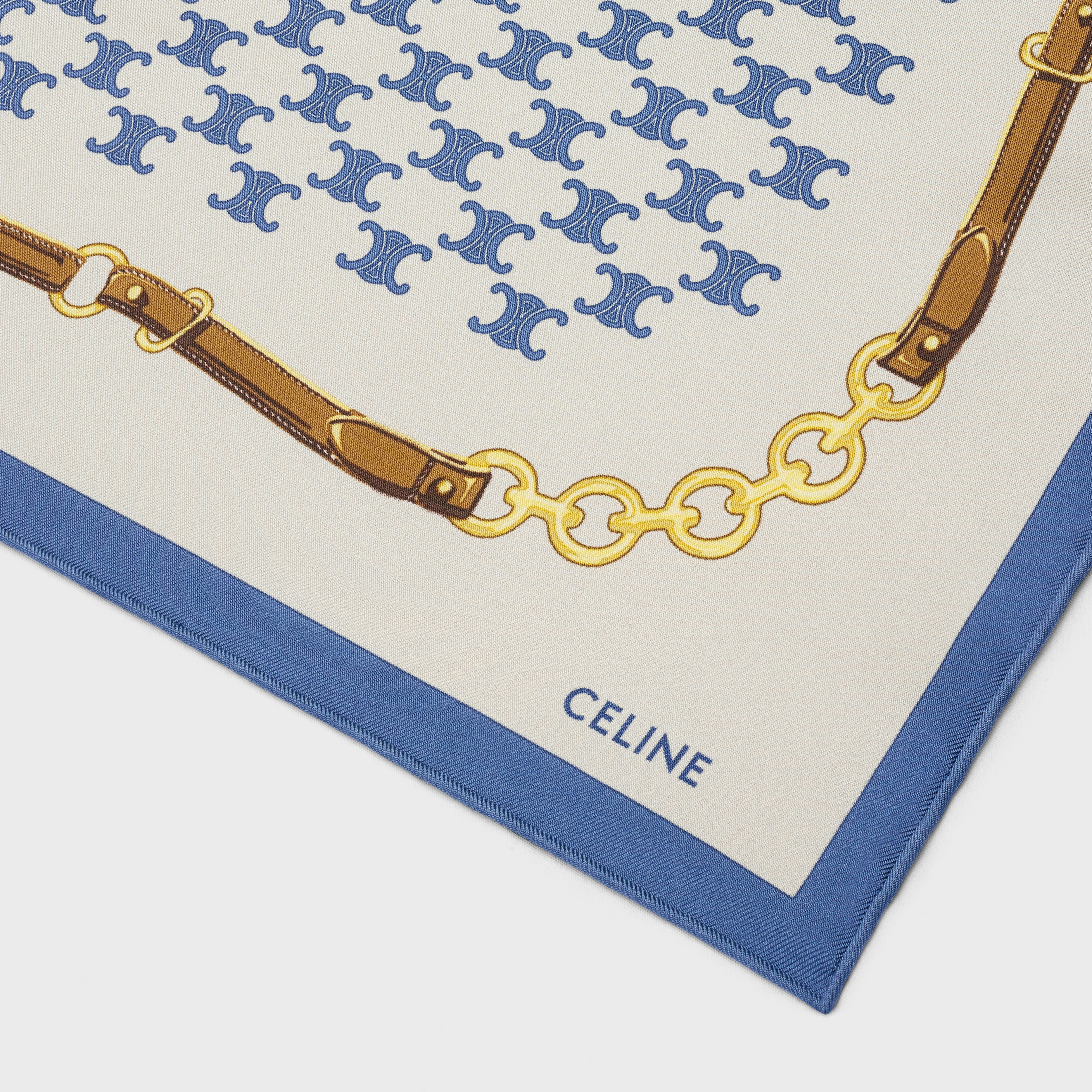 HERITAGE SILK TWILL SQUARE SCARF - 2
