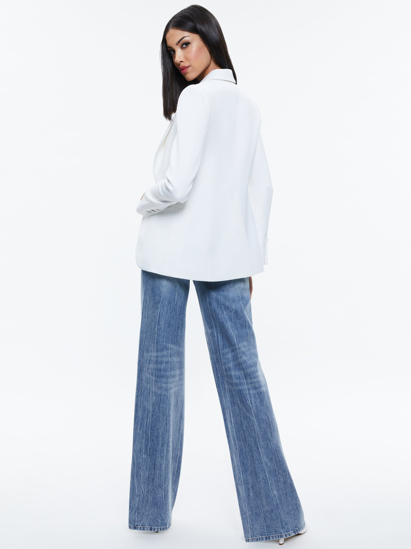 Alice + Olivia BLAKE FITTED BLAZER outlook